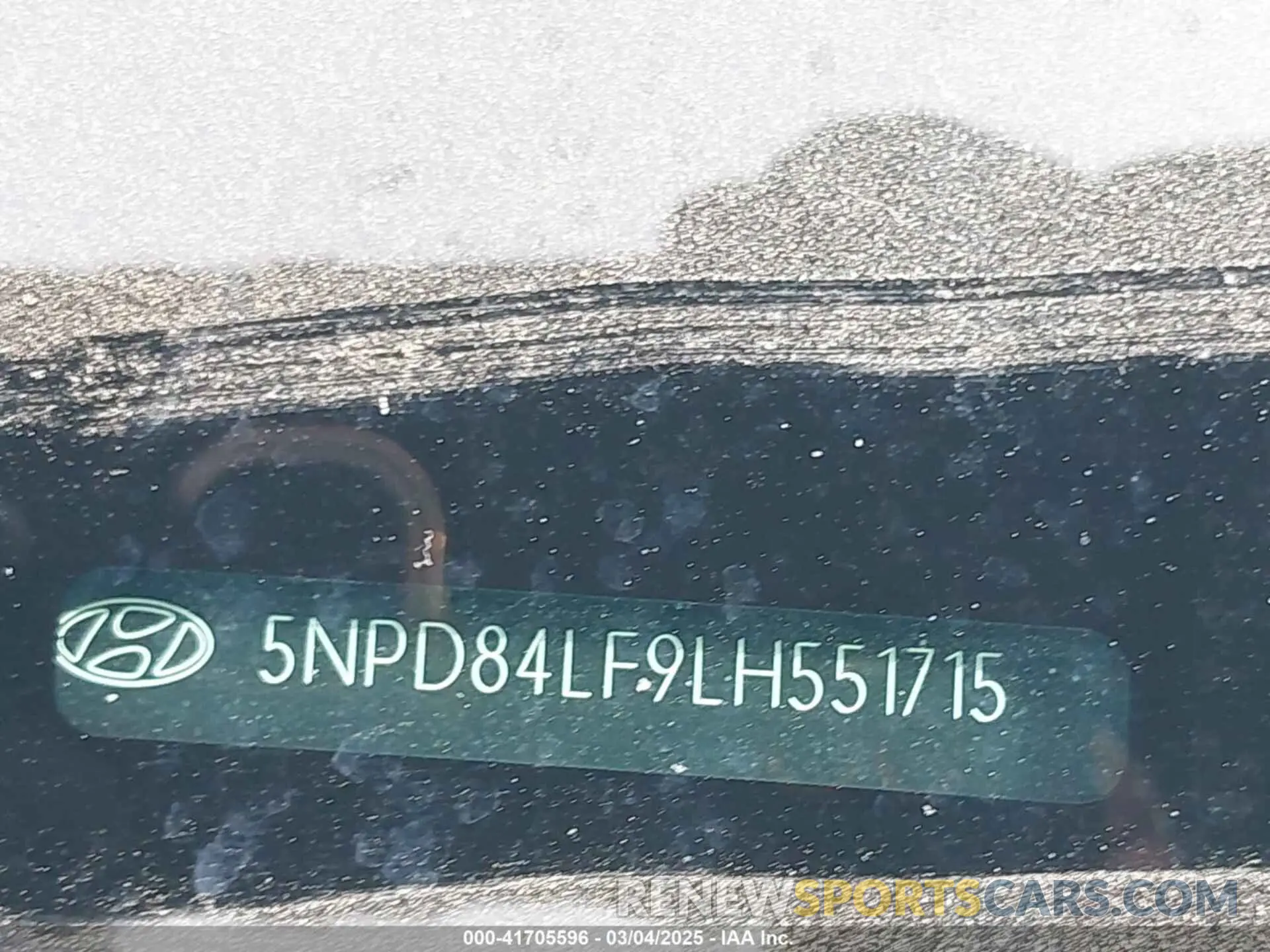 9 Photograph of a damaged car 5NPD84LF9LH551715 HYUNDAI ELANTRA 2020