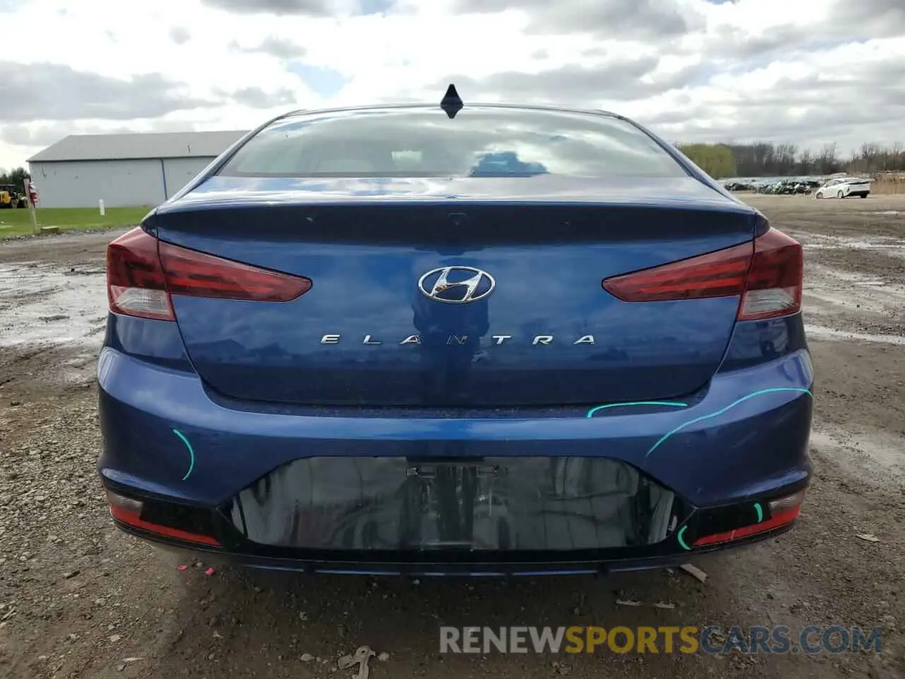 6 Photograph of a damaged car 5NPD84LF9LH563928 HYUNDAI ELANTRA 2020