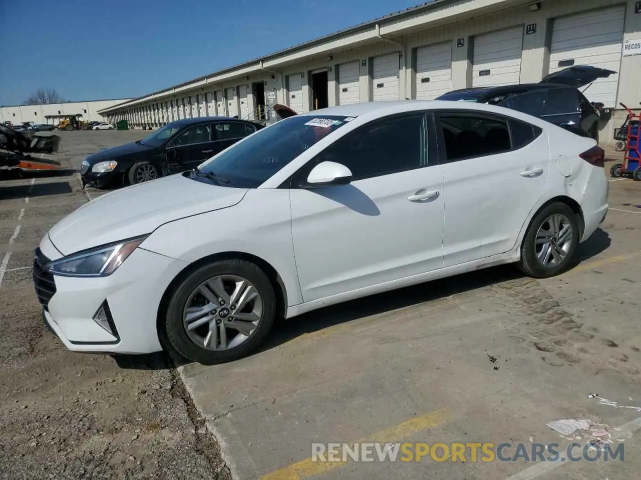 1 Photograph of a damaged car 5NPD84LF9LH567817 HYUNDAI ELANTRA 2020