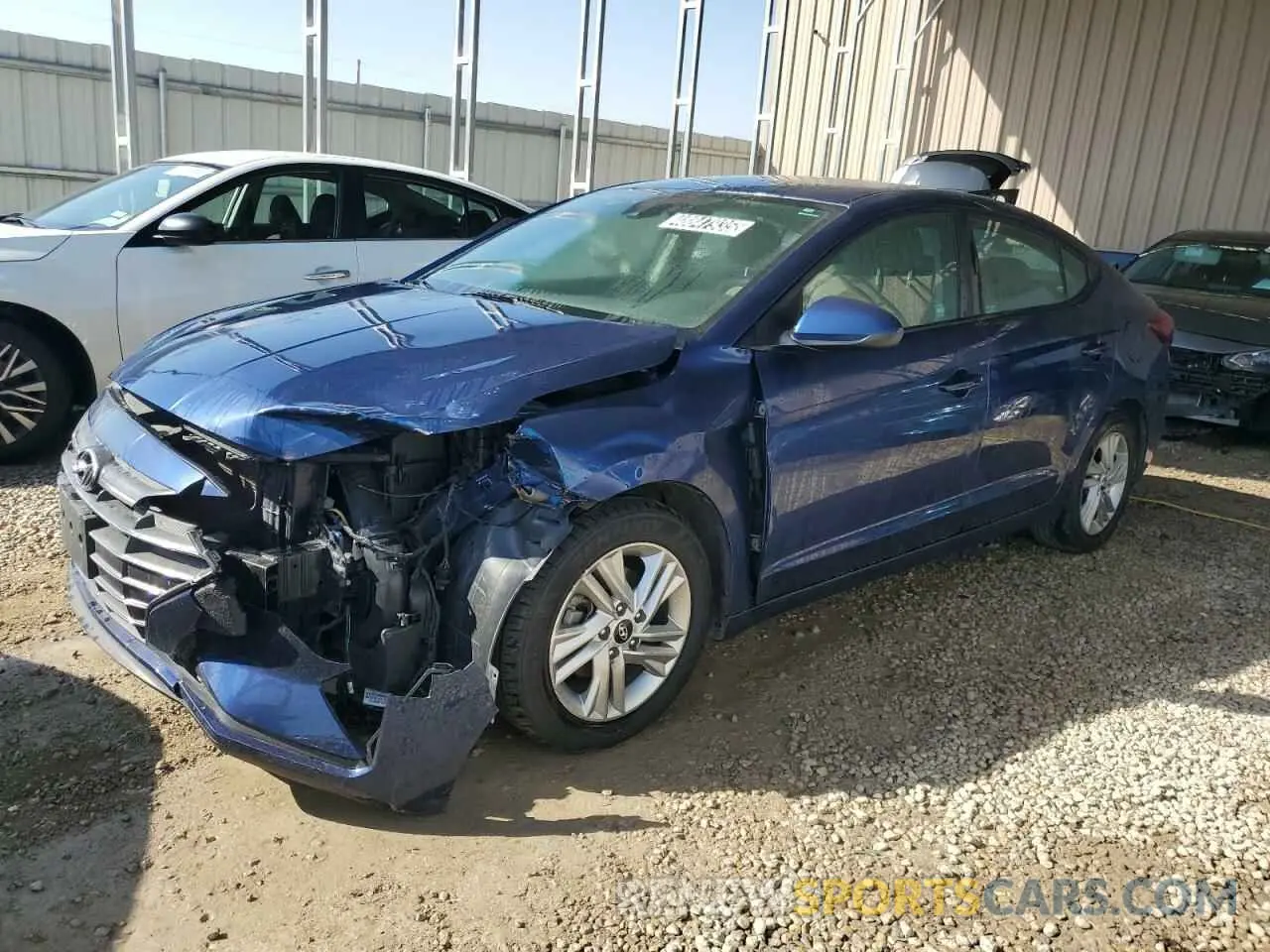 1 Photograph of a damaged car 5NPD84LF9LH569678 HYUNDAI ELANTRA 2020