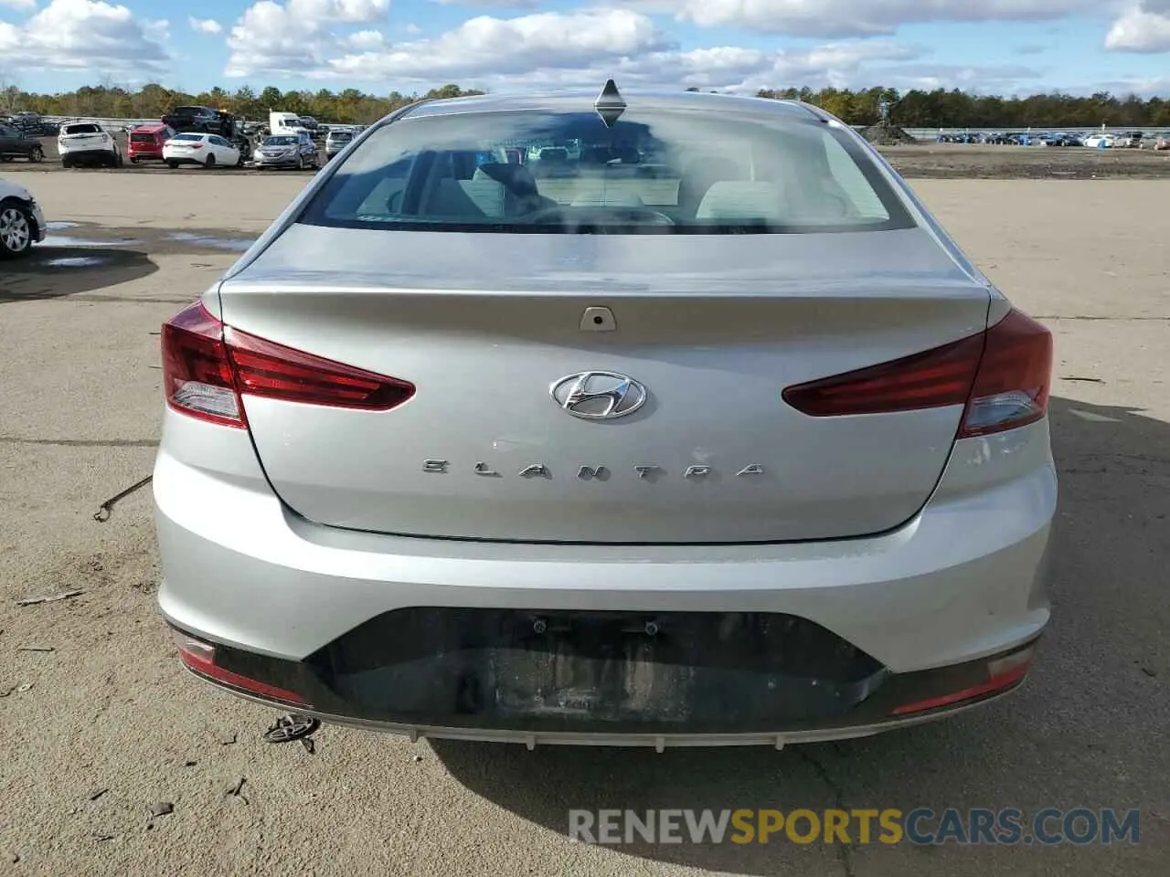 6 Фотография поврежденного автомобиля 5NPD84LF9LH572869 HYUNDAI ELANTRA 2020