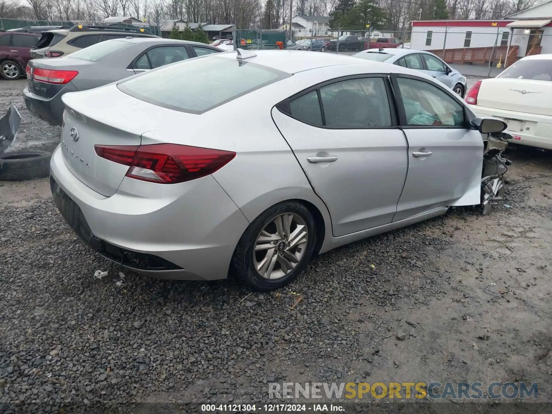4 Фотография поврежденного автомобиля 5NPD84LFXLH508775 HYUNDAI ELANTRA 2020