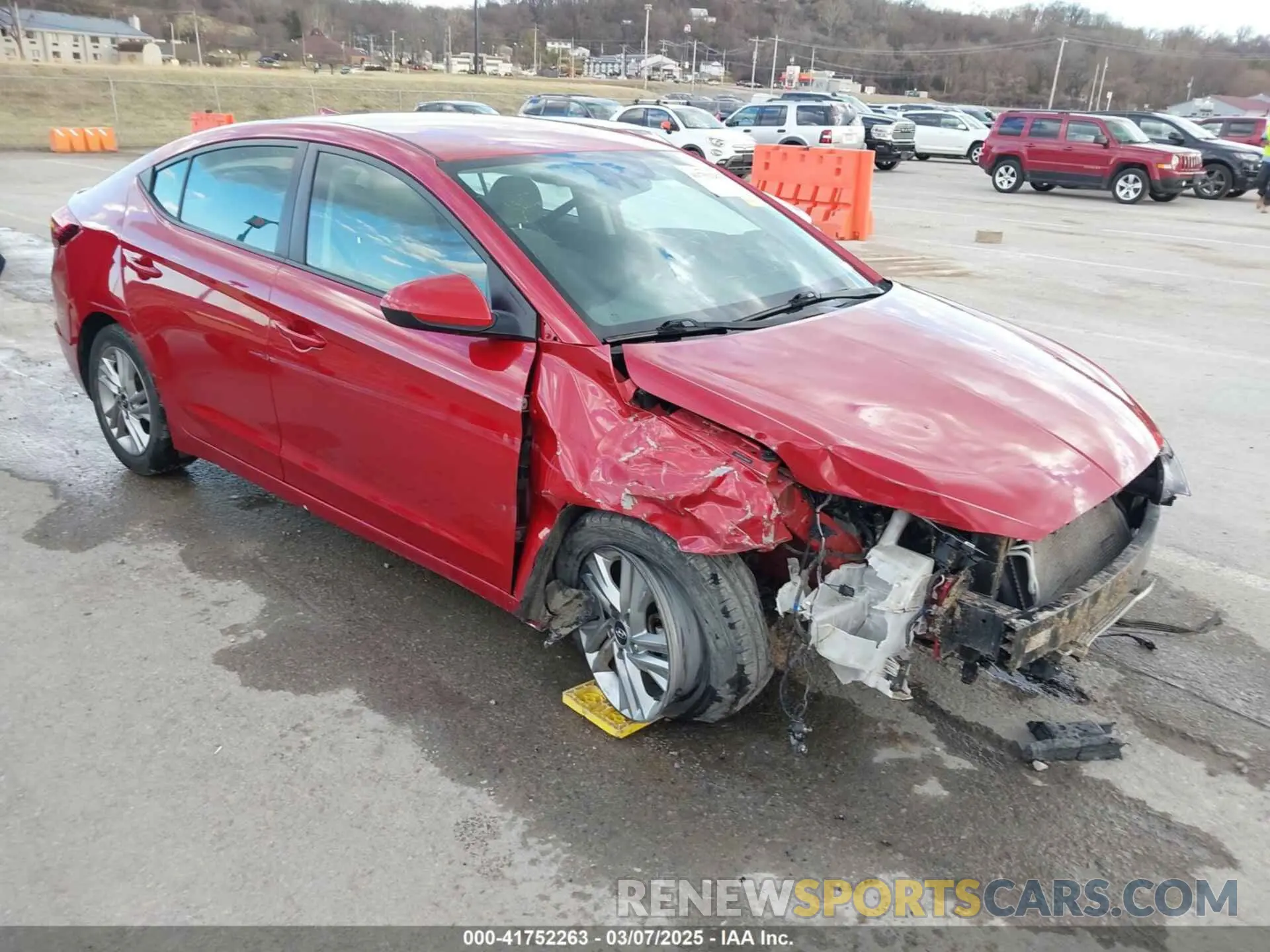1 Фотография поврежденного автомобиля 5NPD84LFXLH534776 HYUNDAI ELANTRA 2020