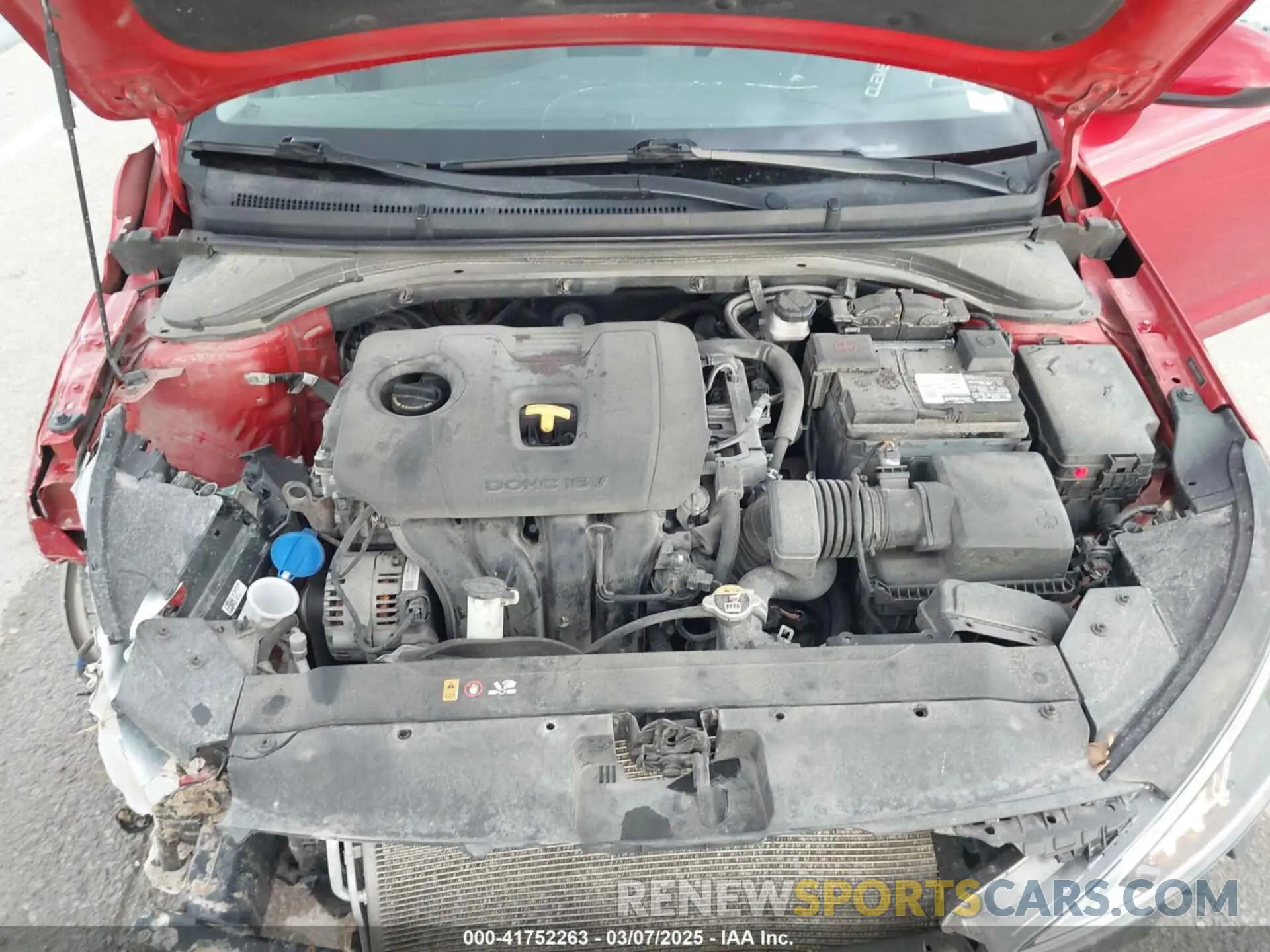 10 Фотография поврежденного автомобиля 5NPD84LFXLH534776 HYUNDAI ELANTRA 2020