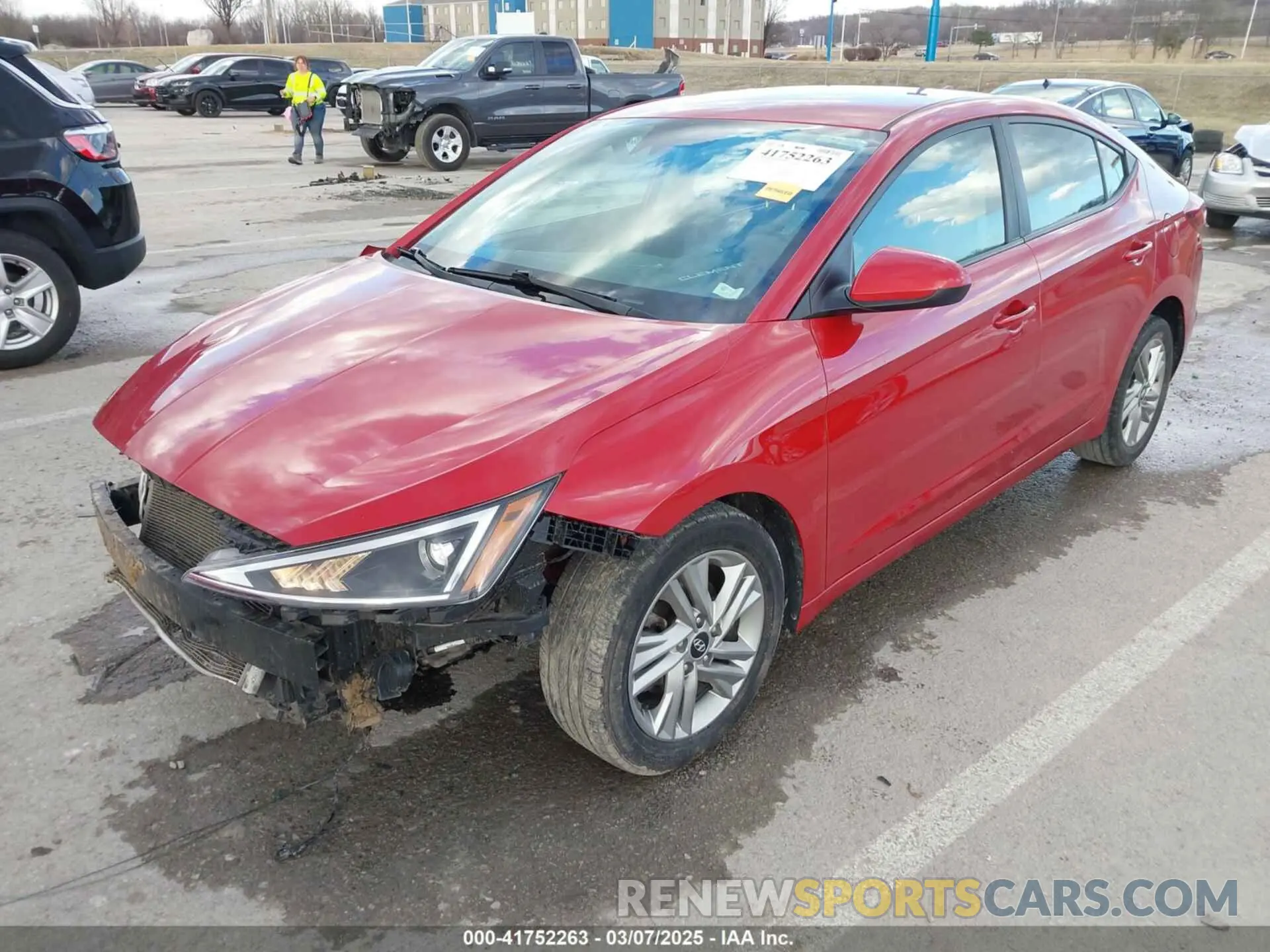 2 Фотография поврежденного автомобиля 5NPD84LFXLH534776 HYUNDAI ELANTRA 2020