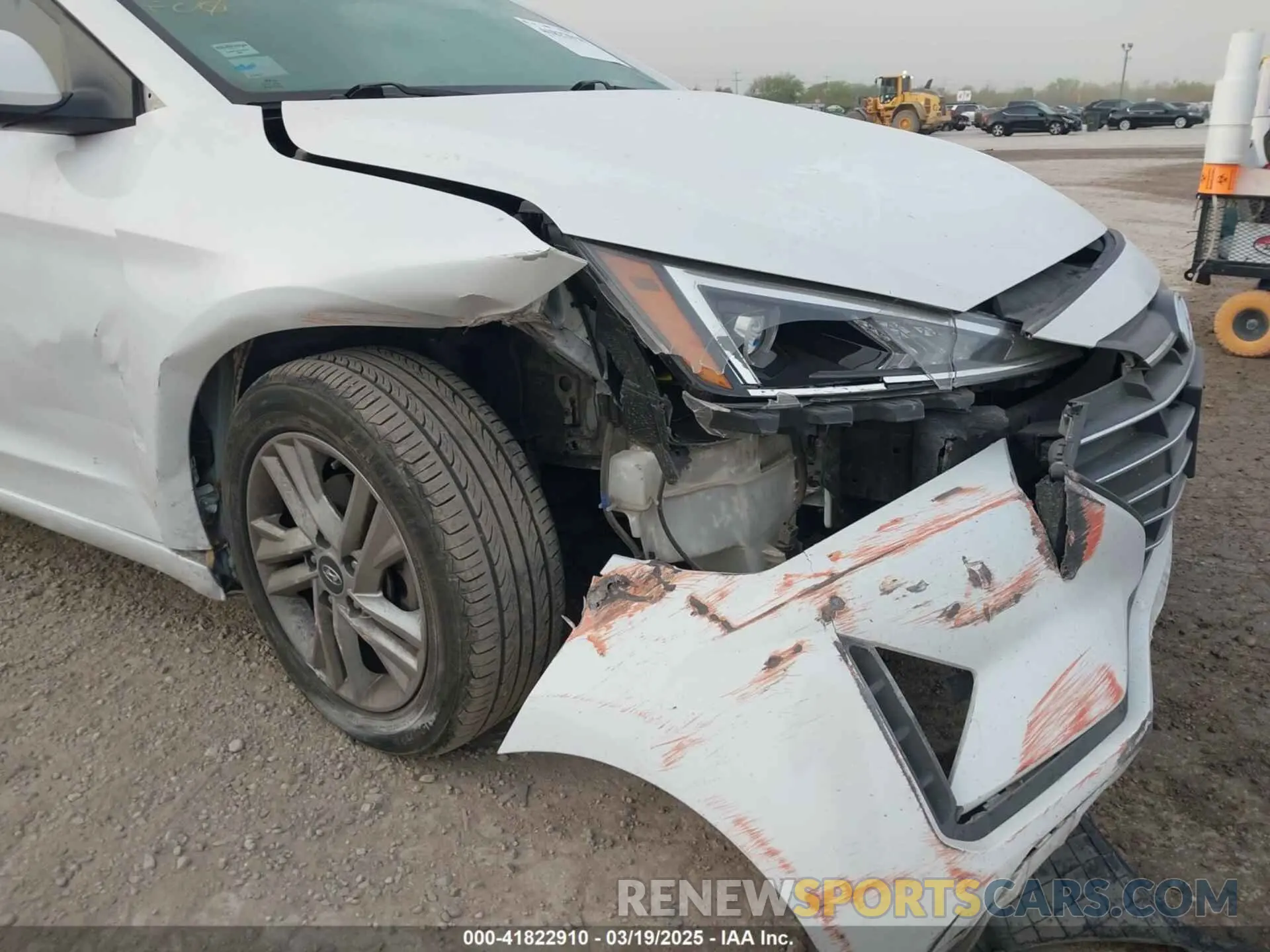 21 Photograph of a damaged car 5NPD84LFXLH557474 HYUNDAI ELANTRA 2020