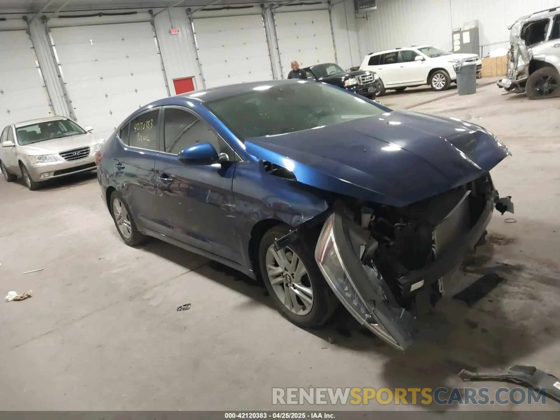 1 Photograph of a damaged car 5NPD84LFXLH569916 HYUNDAI ELANTRA 2020