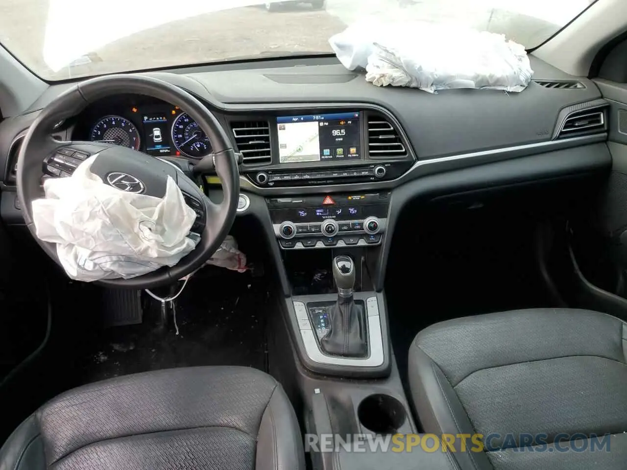 8 Фотография поврежденного автомобиля 5NPD84LFXLH573450 HYUNDAI ELANTRA 2020