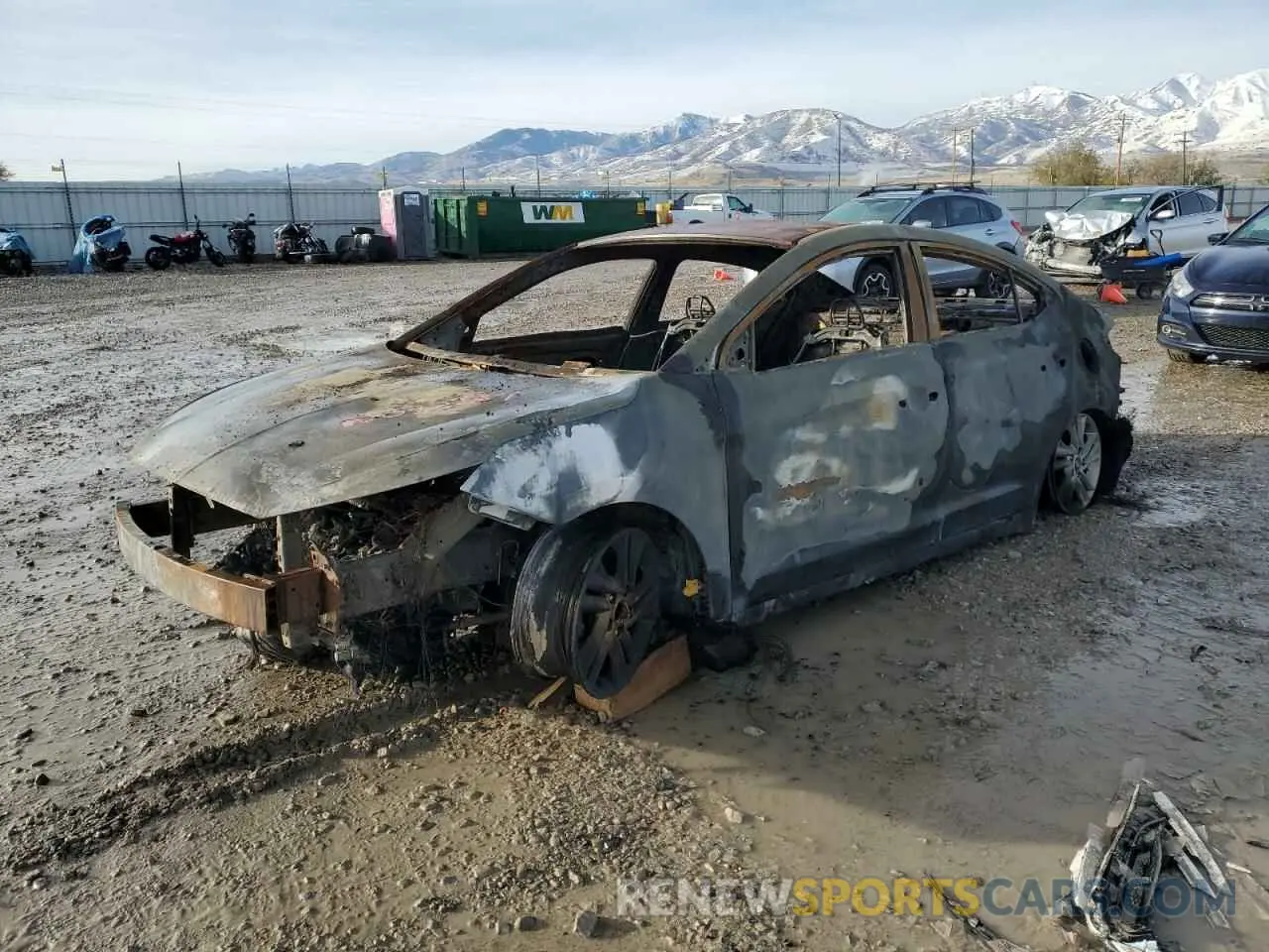 1 Фотография поврежденного автомобиля 5NPD84LFXLH574677 HYUNDAI ELANTRA 2020