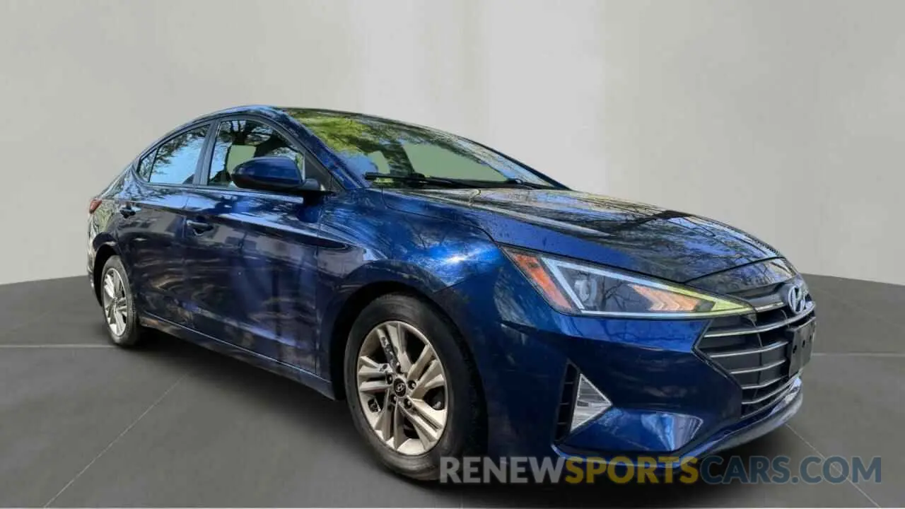 1 Photograph of a damaged car 5NPD84LFXLH577546 HYUNDAI ELANTRA 2020