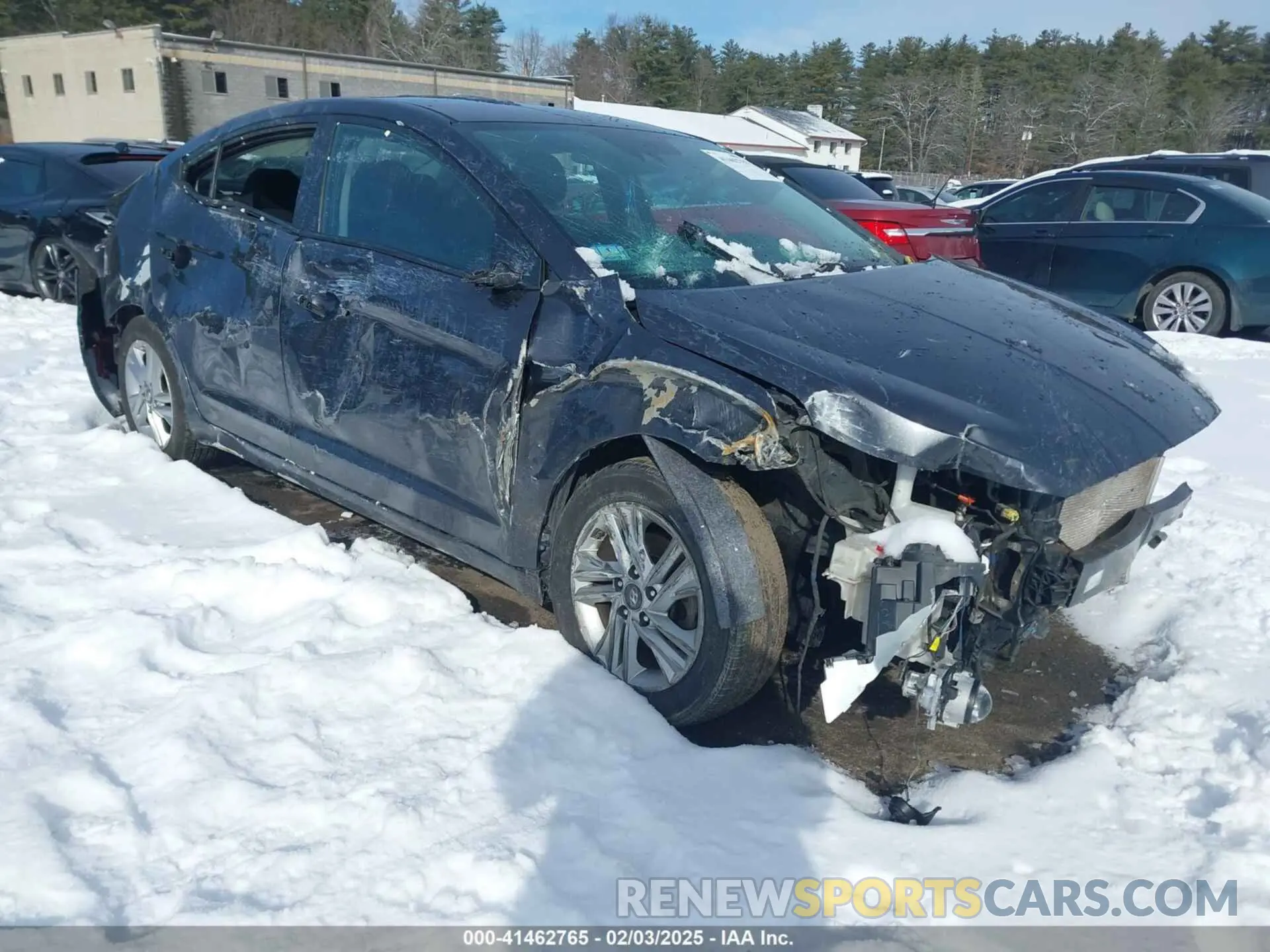 1 Фотография поврежденного автомобиля 5NPD84LFXLH581385 HYUNDAI ELANTRA 2020