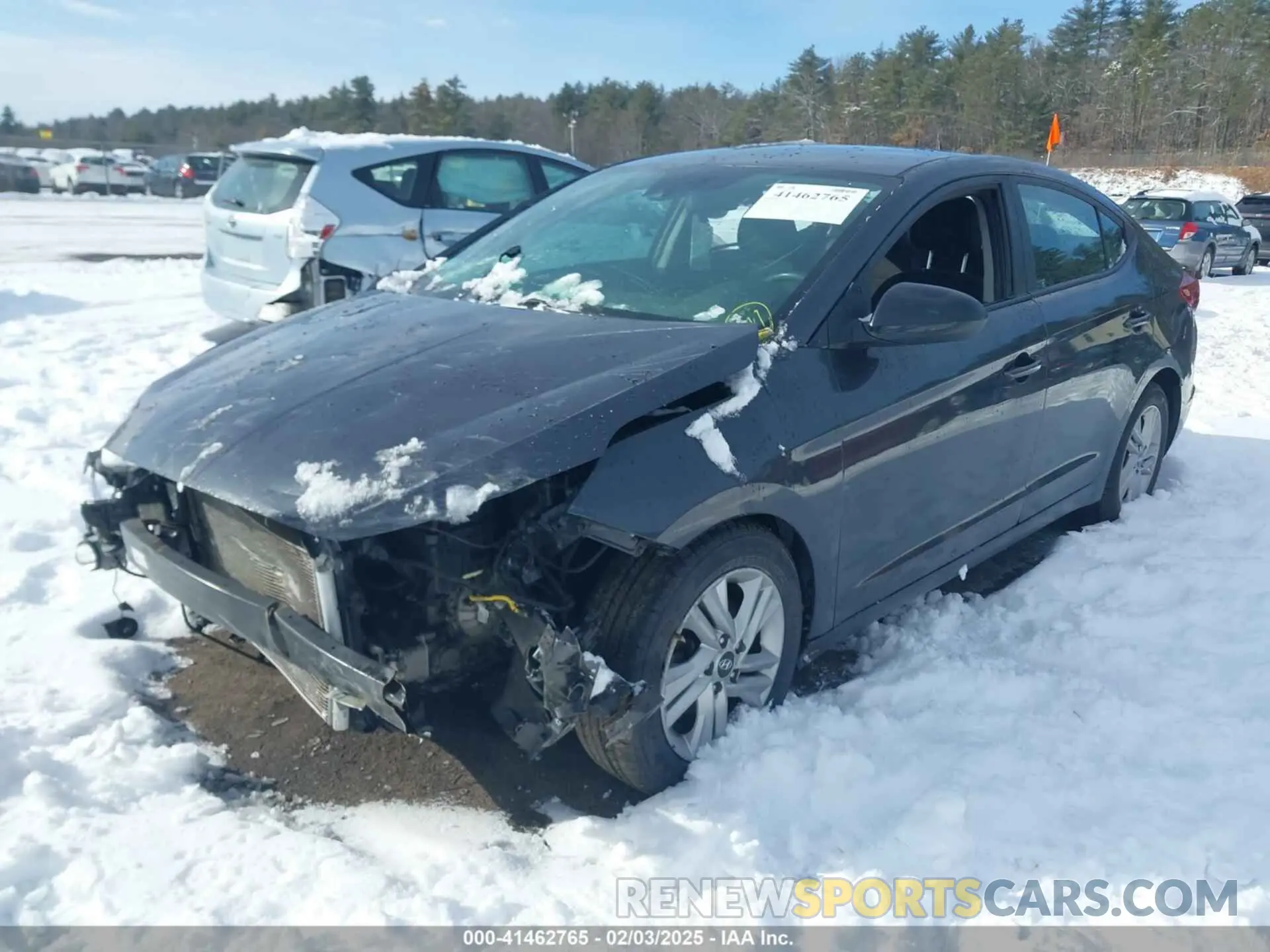 2 Фотография поврежденного автомобиля 5NPD84LFXLH581385 HYUNDAI ELANTRA 2020