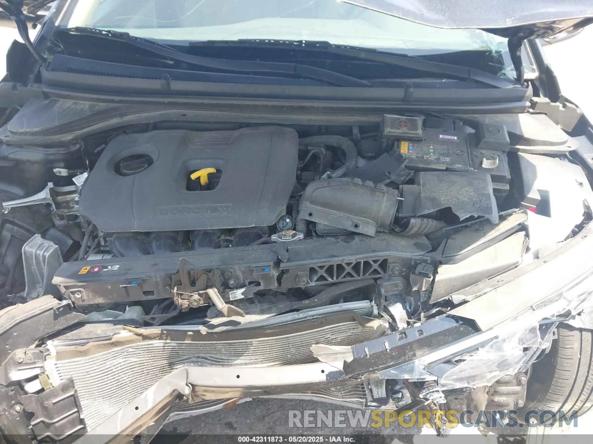 10 Photograph of a damaged car 5NPD84LFXLH603174 HYUNDAI ELANTRA 2020