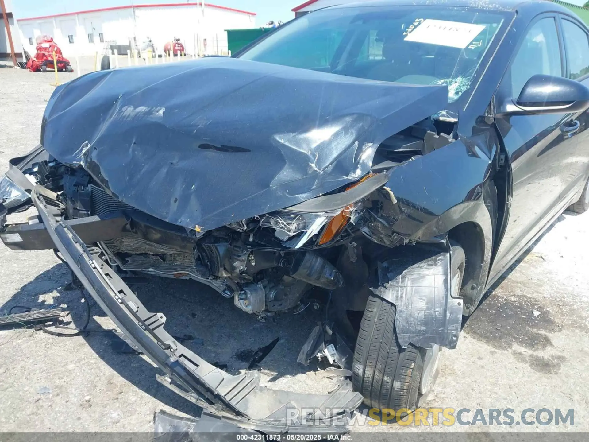 16 Photograph of a damaged car 5NPD84LFXLH603174 HYUNDAI ELANTRA 2020
