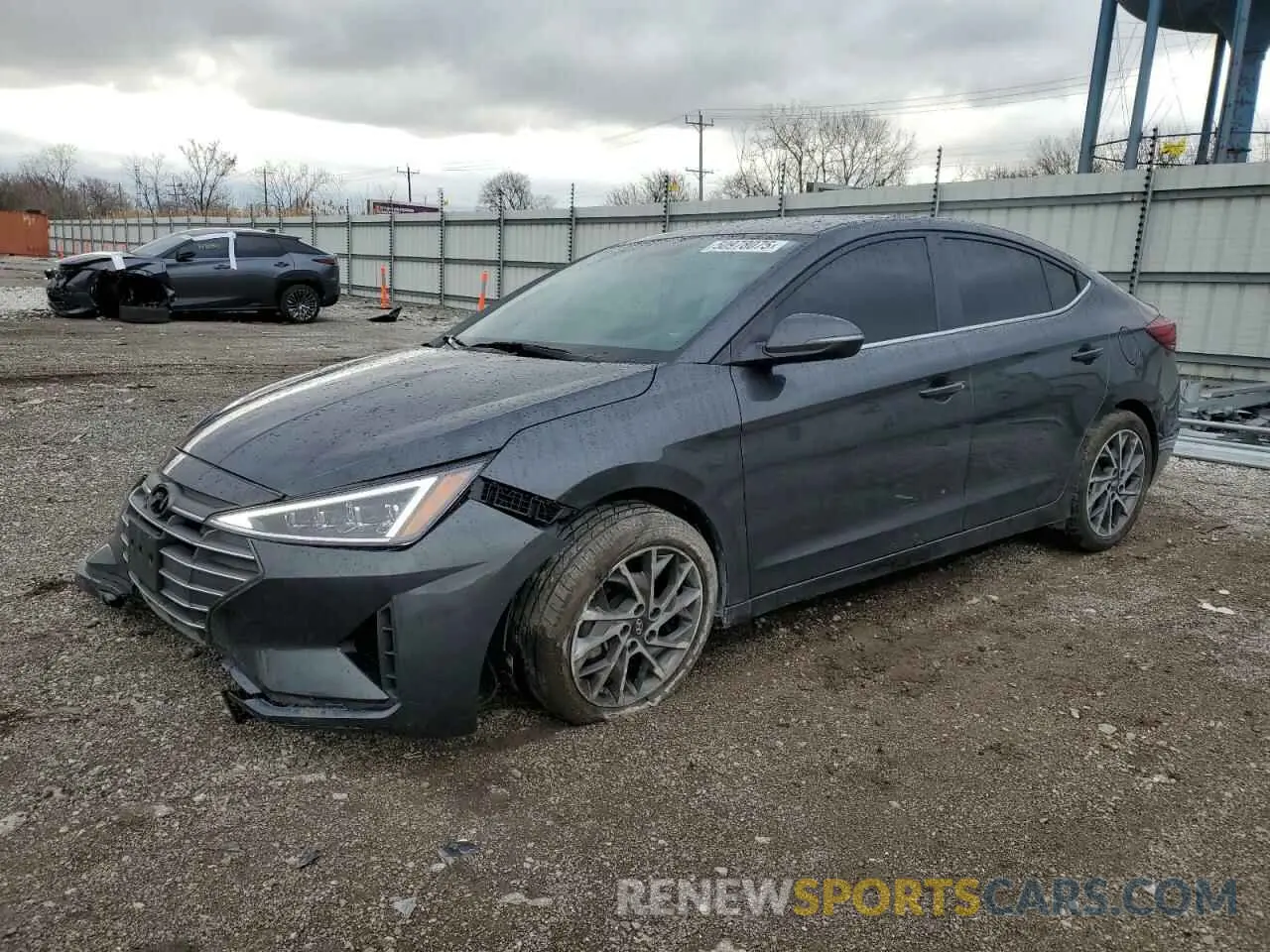 1 Фотография поврежденного автомобиля 5NPD84LFXLH616863 HYUNDAI ELANTRA 2020