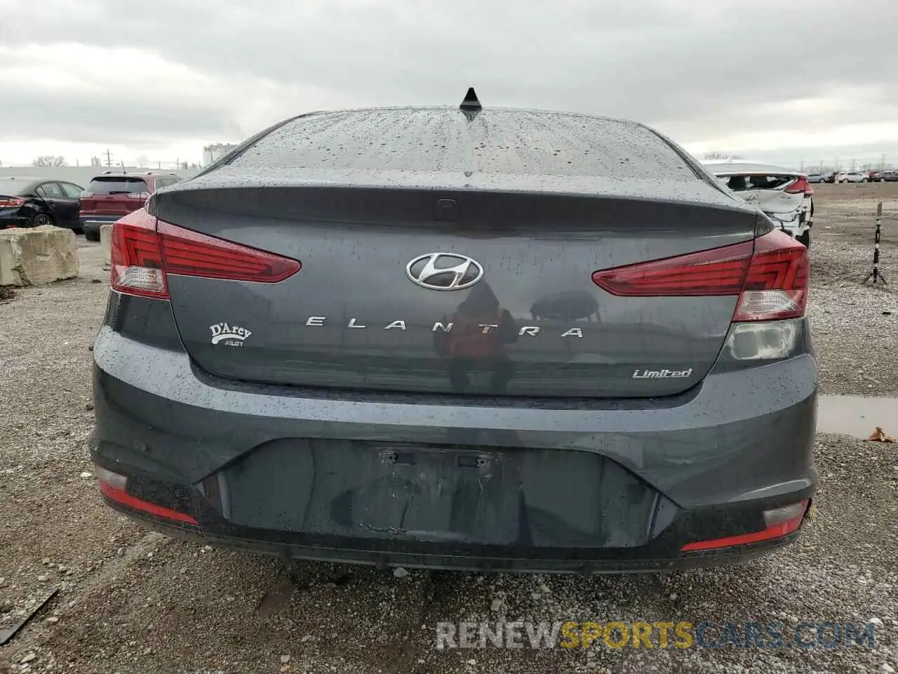 6 Фотография поврежденного автомобиля 5NPD84LFXLH616863 HYUNDAI ELANTRA 2020