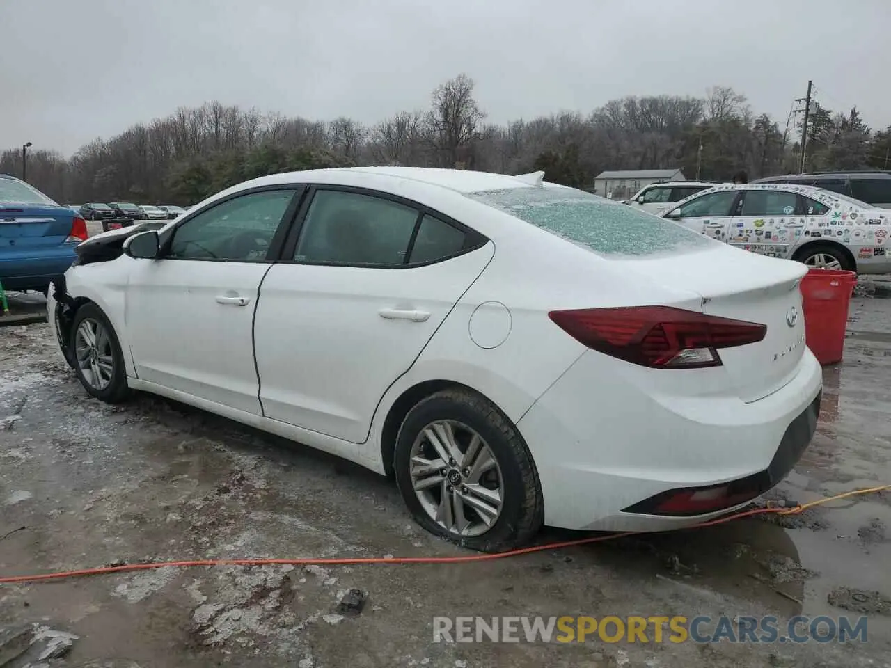 2 Photograph of a damaged car 5NPD84LFXLH622131 HYUNDAI ELANTRA 2020