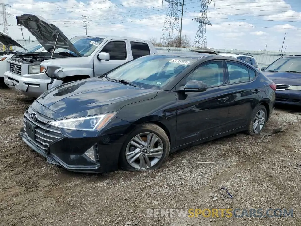 1 Фотография поврежденного автомобиля 5NPD84LFXLH626776 HYUNDAI ELANTRA 2020