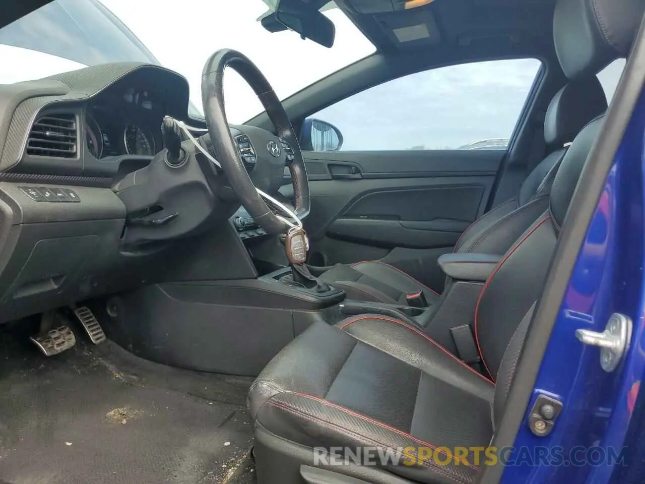 7 Photograph of a damaged car KMHD04LB0LU037824 HYUNDAI ELANTRA 2020