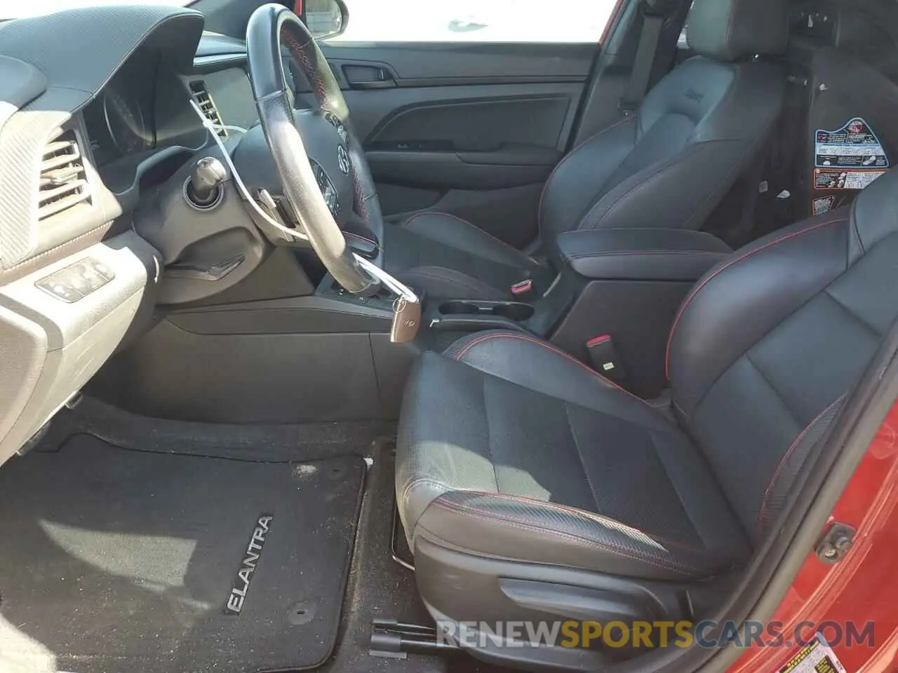 7 Photograph of a damaged car KMHD04LB0LU070886 HYUNDAI ELANTRA 2020