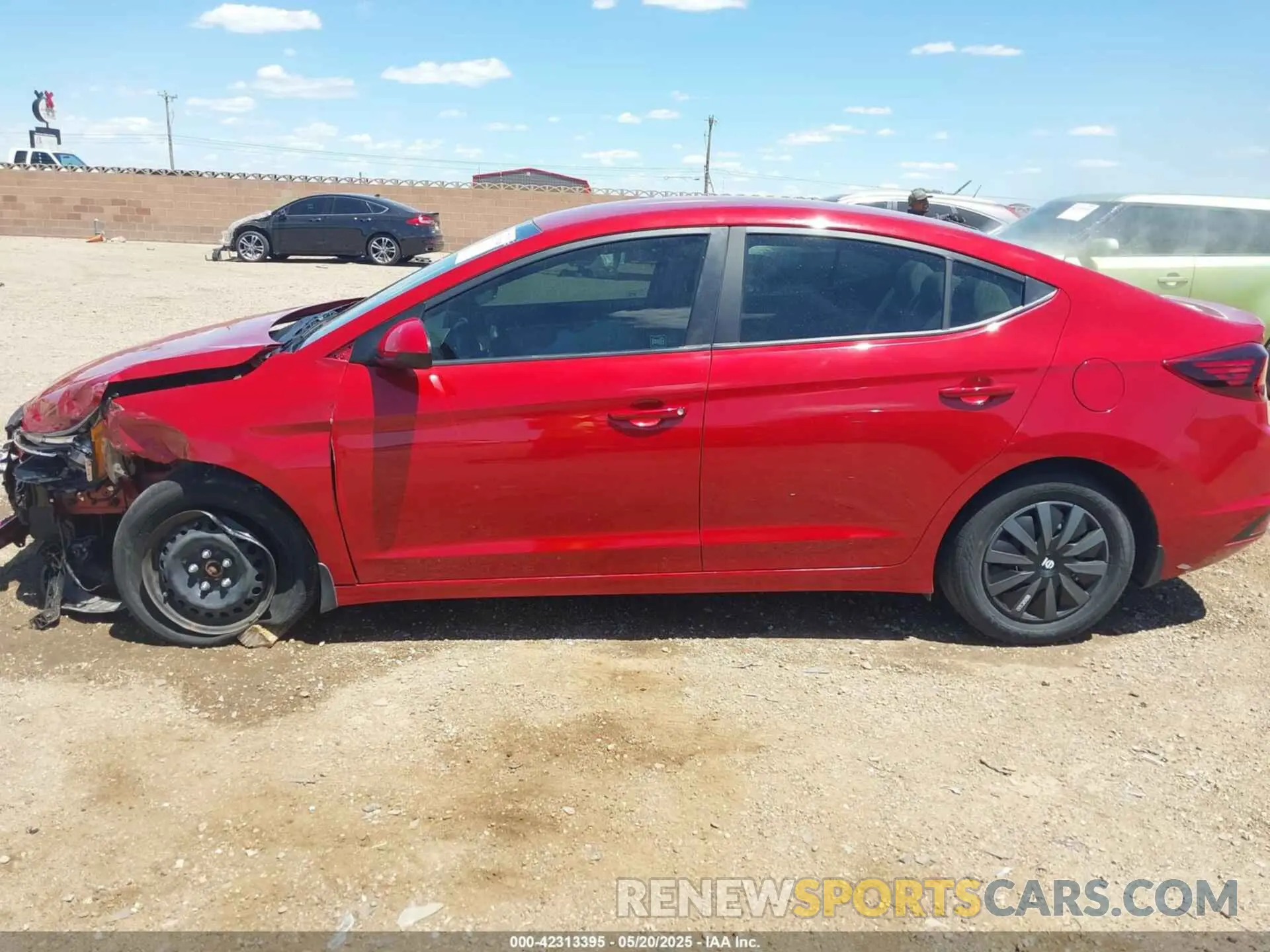 14 Фотография поврежденного автомобиля KMHD74LF0LU091896 HYUNDAI ELANTRA 2020