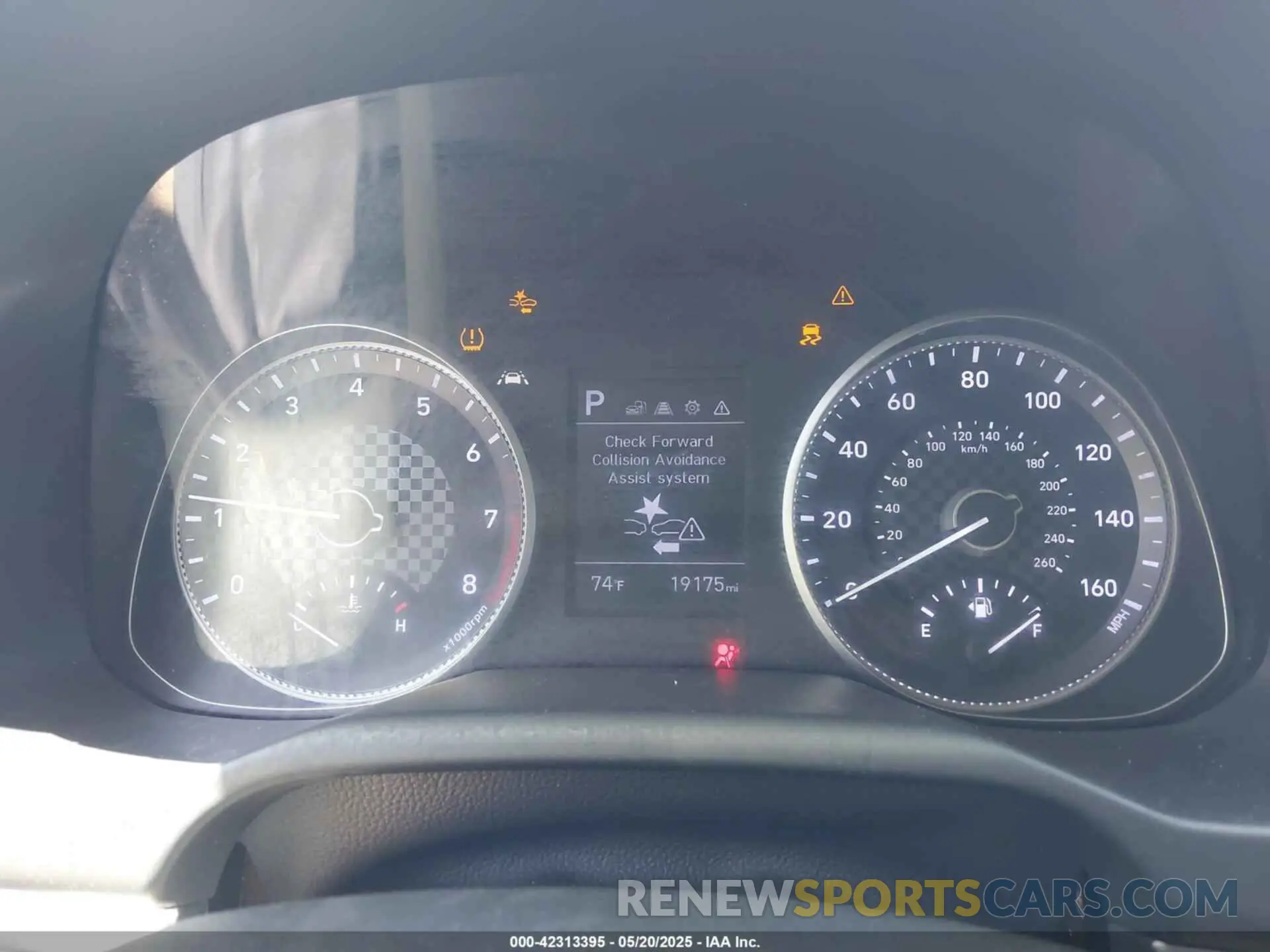 7 Фотография поврежденного автомобиля KMHD74LF0LU091896 HYUNDAI ELANTRA 2020