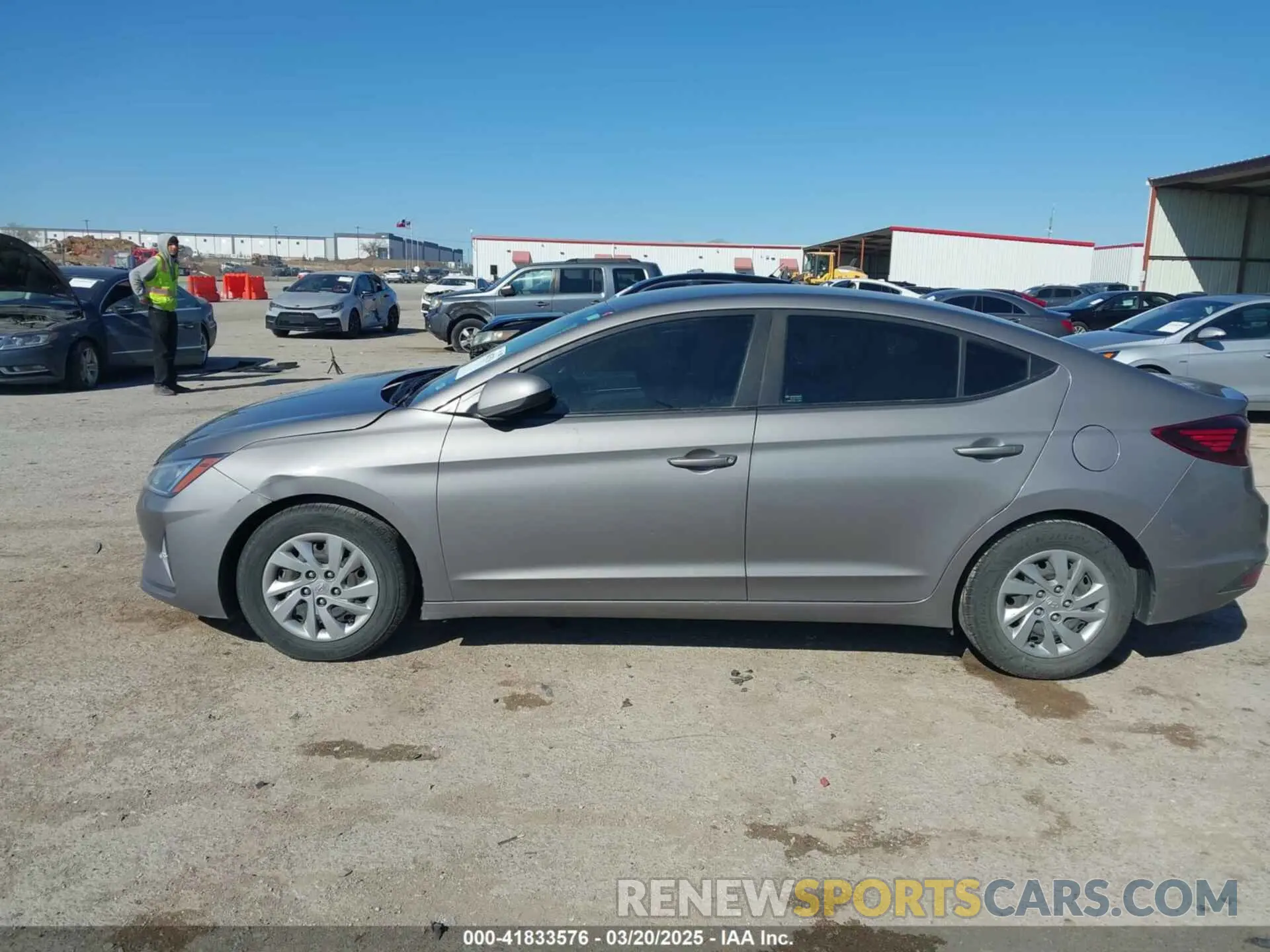 14 Photograph of a damaged car KMHD74LF0LU913385 HYUNDAI ELANTRA 2020