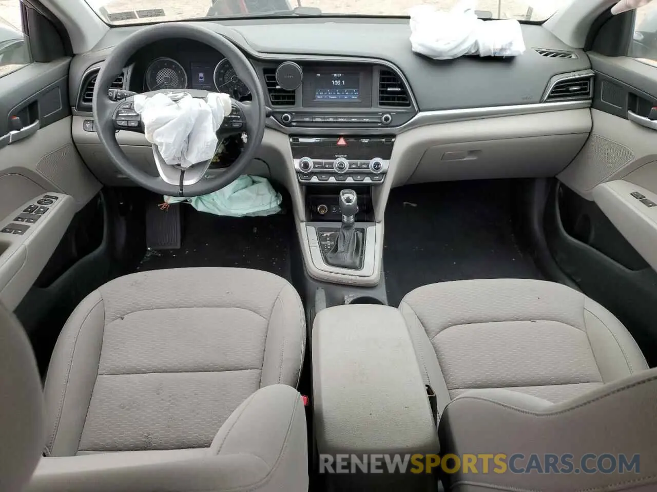 8 Фотография поврежденного автомобиля KMHD74LF1LU107264 HYUNDAI ELANTRA 2020