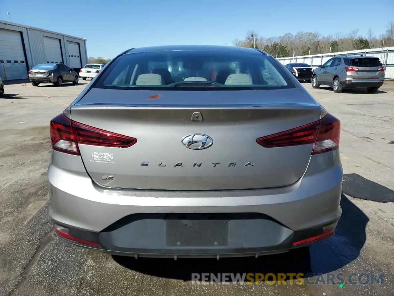 6 Photograph of a damaged car KMHD74LF1LU902654 HYUNDAI ELANTRA 2020