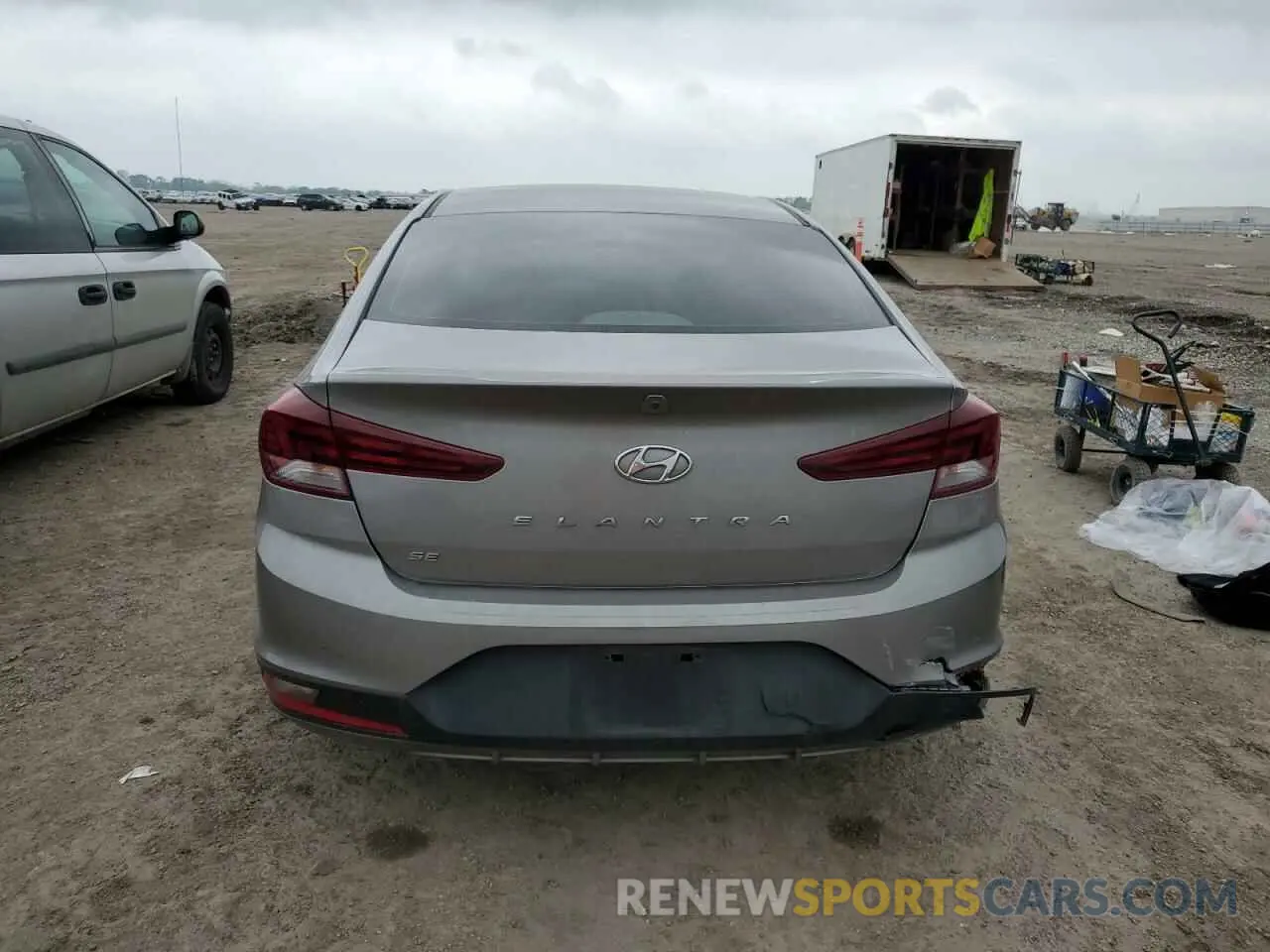 6 Photograph of a damaged car KMHD74LF1LU905618 HYUNDAI ELANTRA 2020