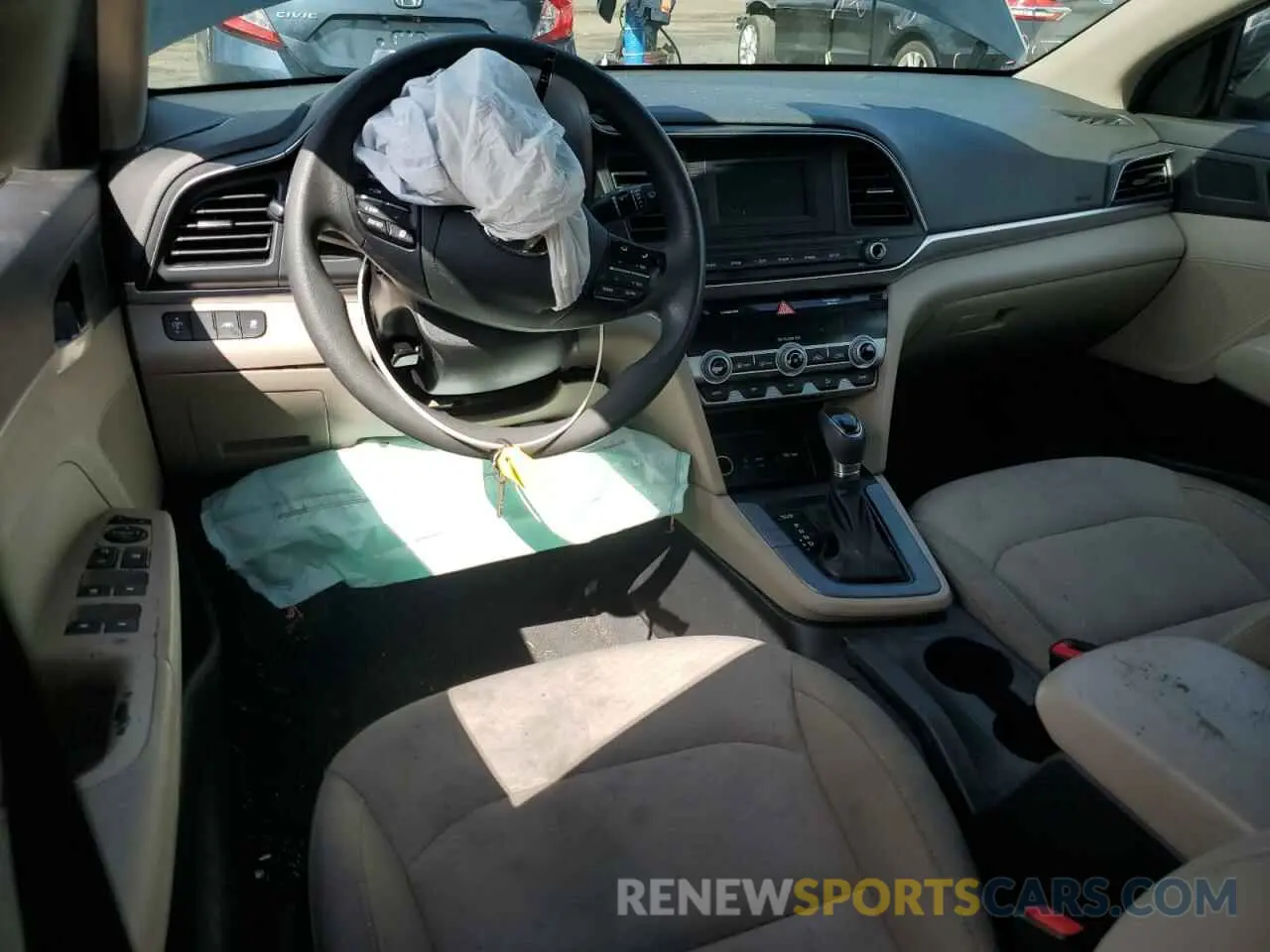 8 Photograph of a damaged car KMHD74LF2LU044885 HYUNDAI ELANTRA 2020