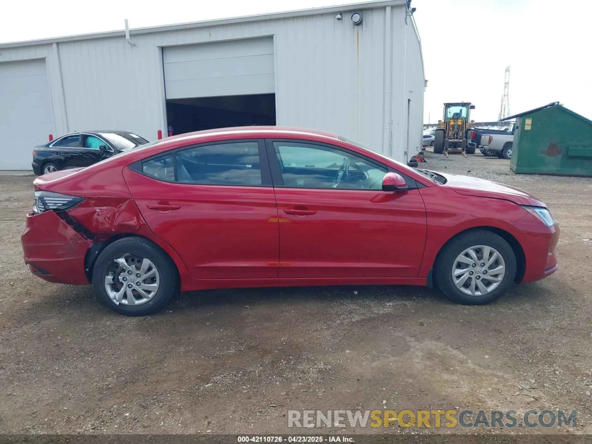 13 Фотография поврежденного автомобиля KMHD74LF3LU074395 HYUNDAI ELANTRA 2020