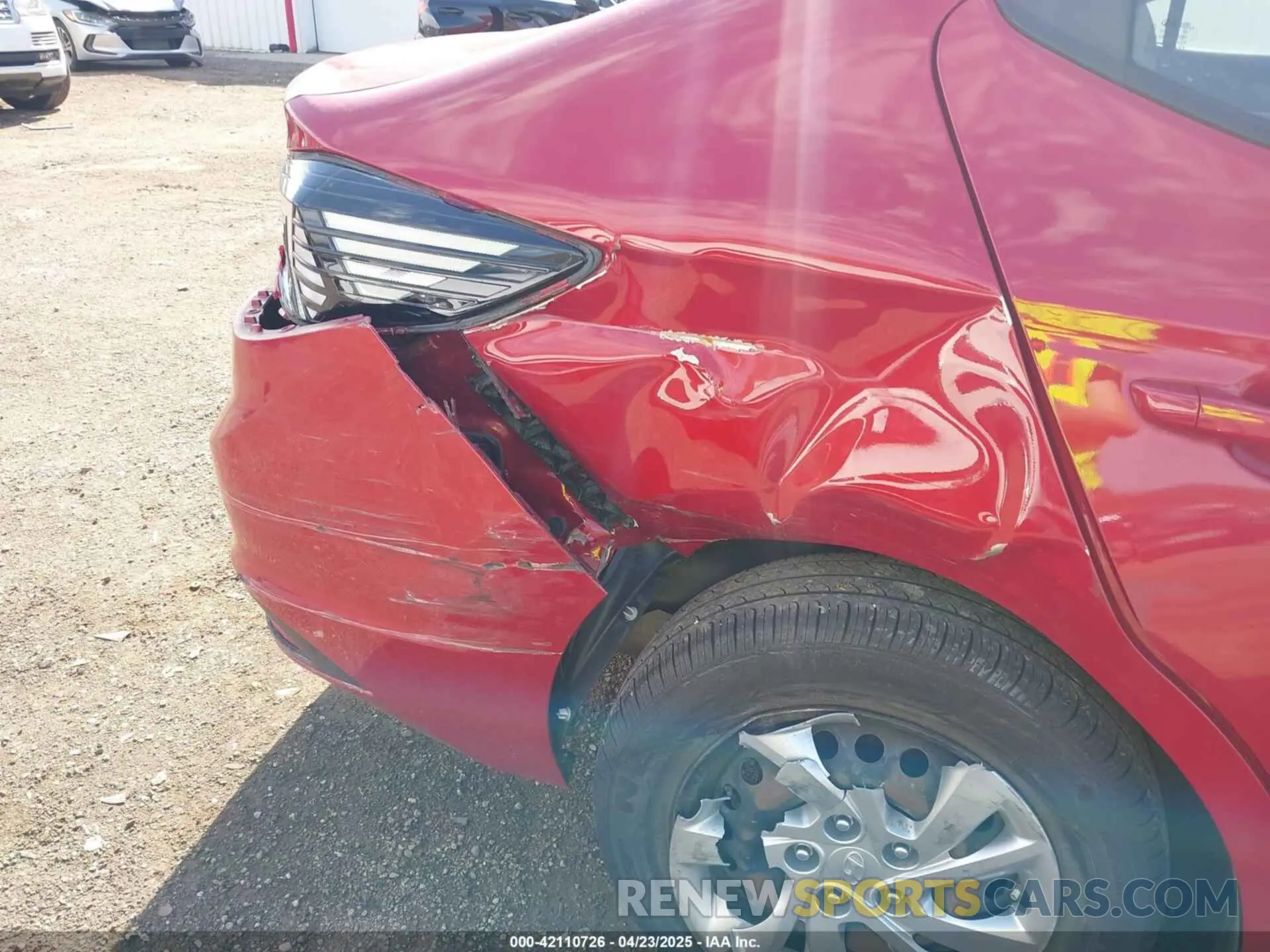 6 Фотография поврежденного автомобиля KMHD74LF3LU074395 HYUNDAI ELANTRA 2020