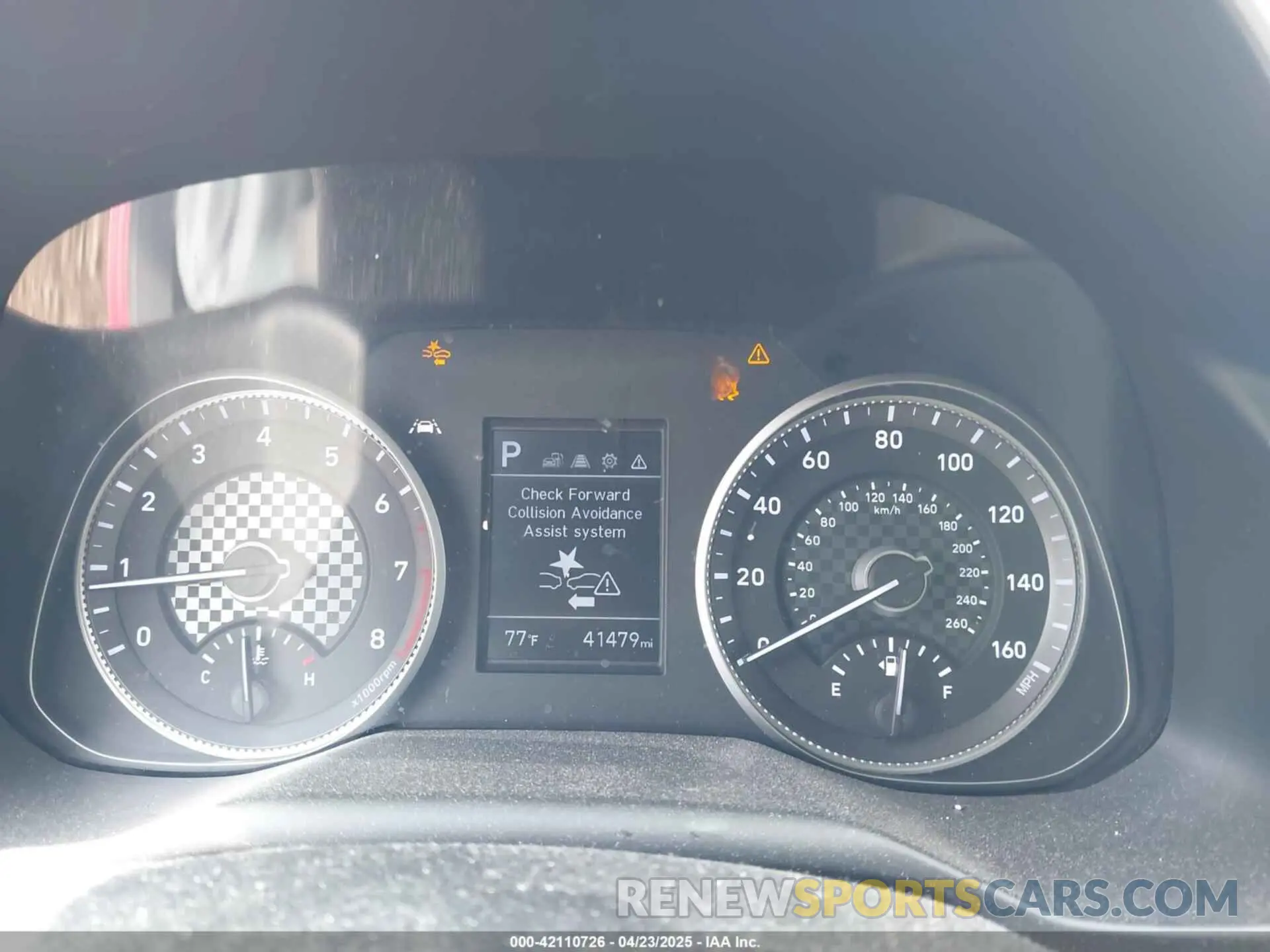 7 Фотография поврежденного автомобиля KMHD74LF3LU074395 HYUNDAI ELANTRA 2020