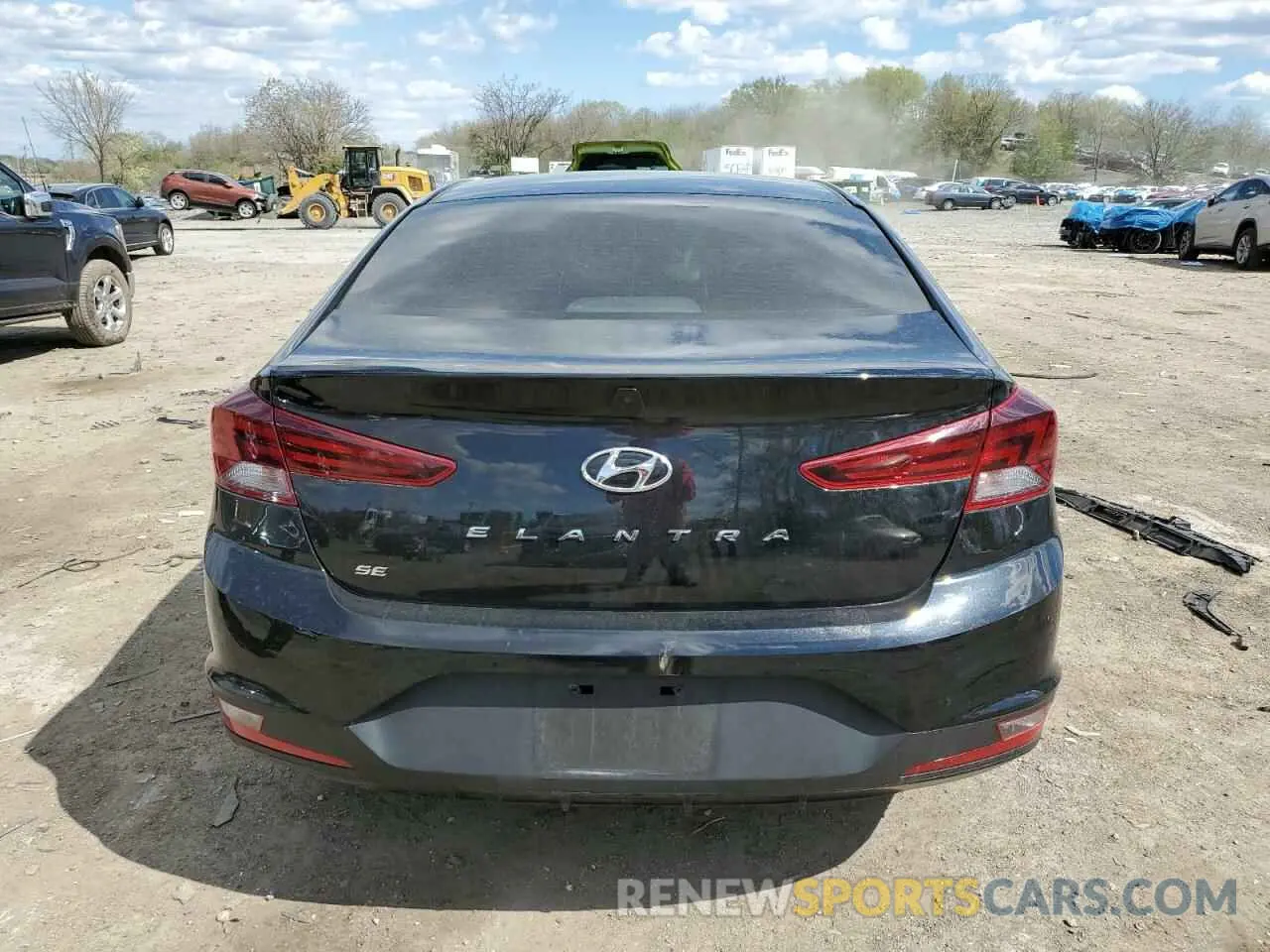 6 Photograph of a damaged car KMHD74LF3LU087079 HYUNDAI ELANTRA 2020
