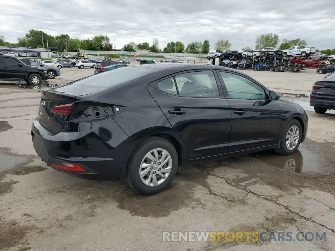 3 Фотография поврежденного автомобиля KMHD74LF3LU897117 HYUNDAI ELANTRA 2020
