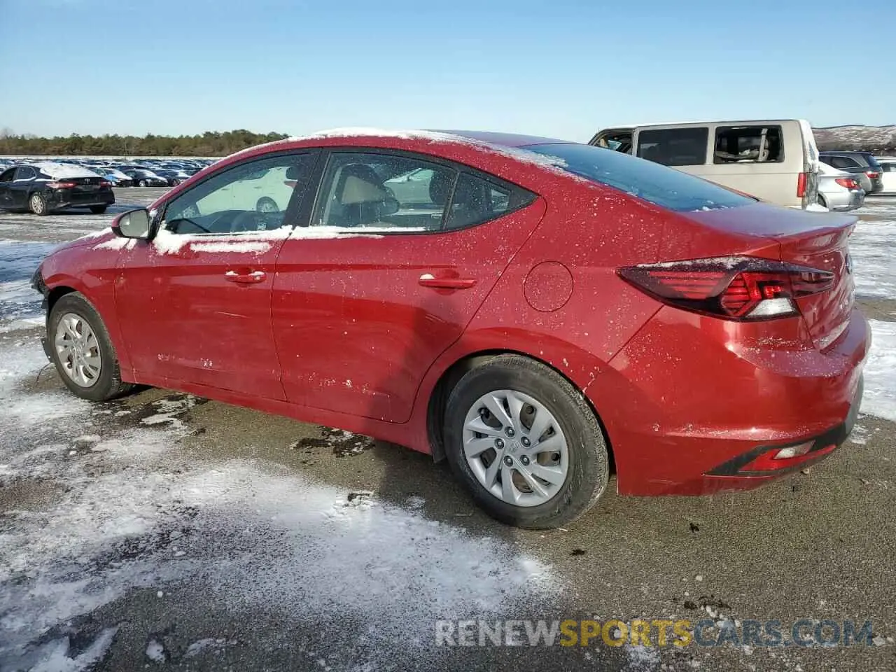 2 Photograph of a damaged car KMHD74LF3LU925191 HYUNDAI ELANTRA 2020