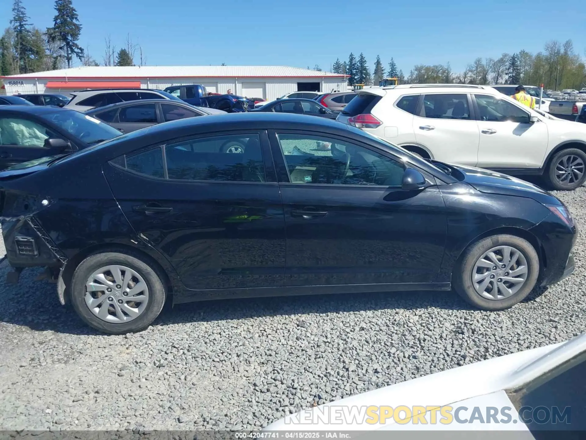 14 Photograph of a damaged car KMHD74LF3LU975671 HYUNDAI ELANTRA 2020