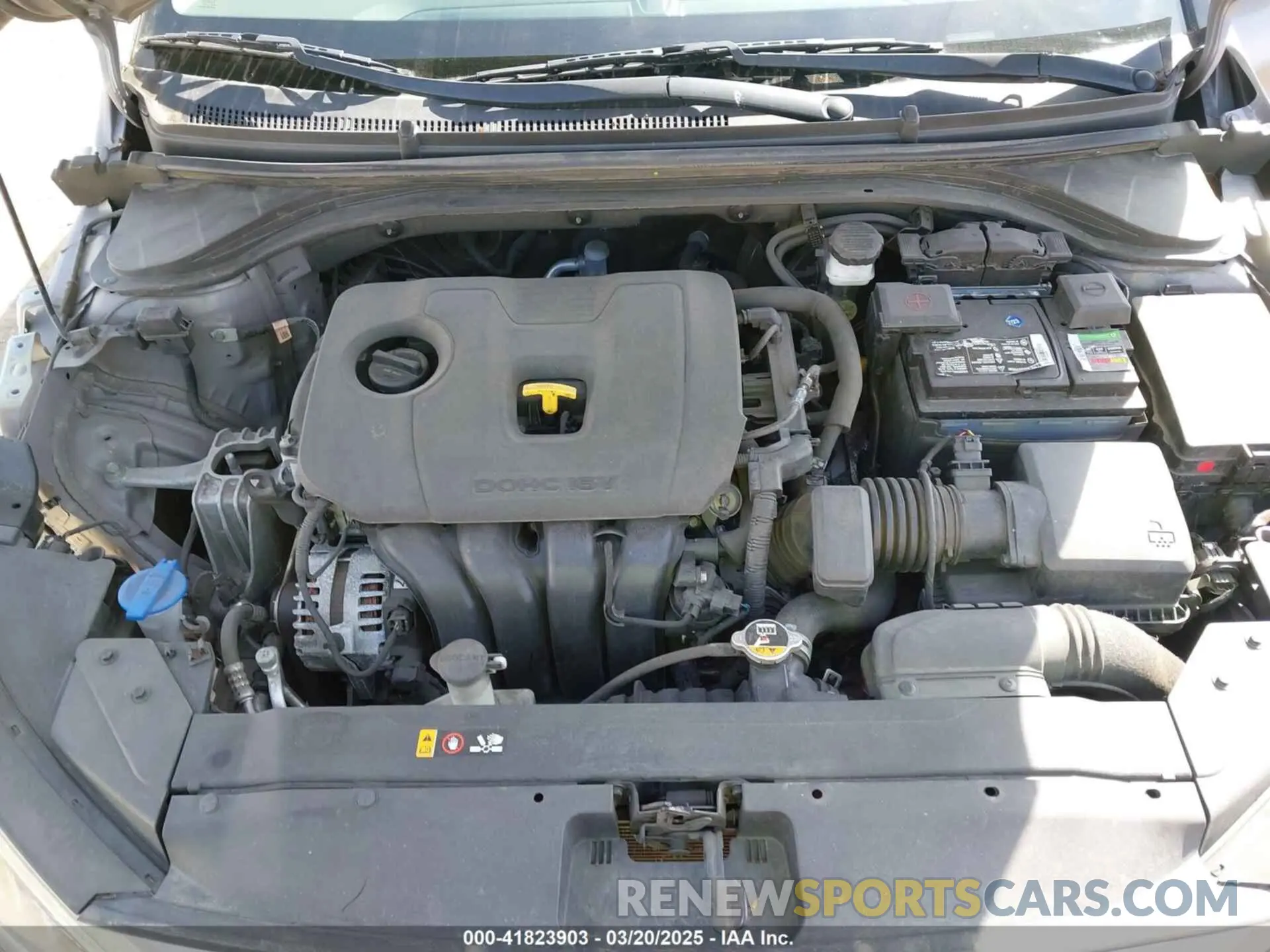 10 Фотография поврежденного автомобиля KMHD74LF4LU905869 HYUNDAI ELANTRA 2020