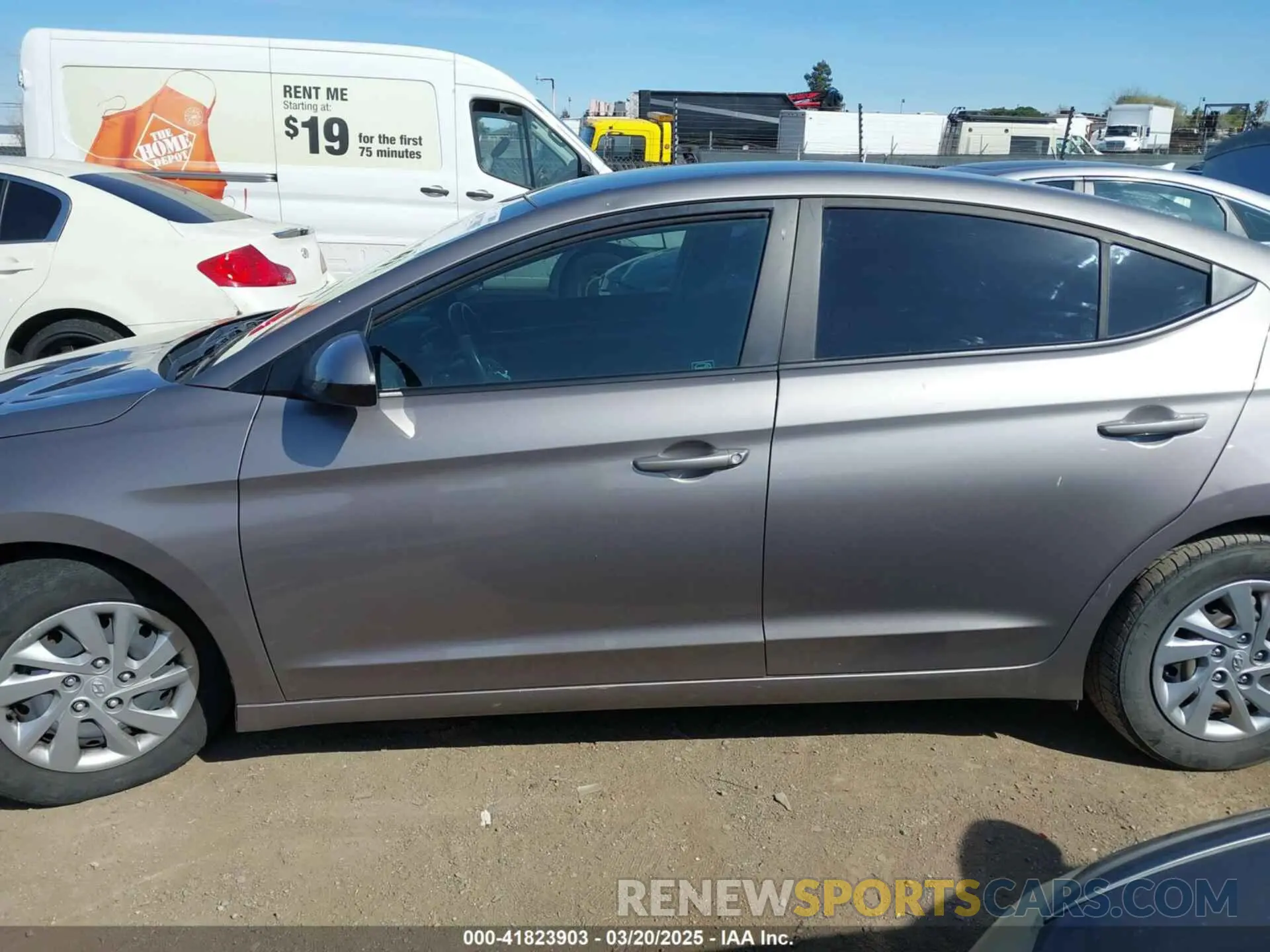 15 Фотография поврежденного автомобиля KMHD74LF4LU905869 HYUNDAI ELANTRA 2020