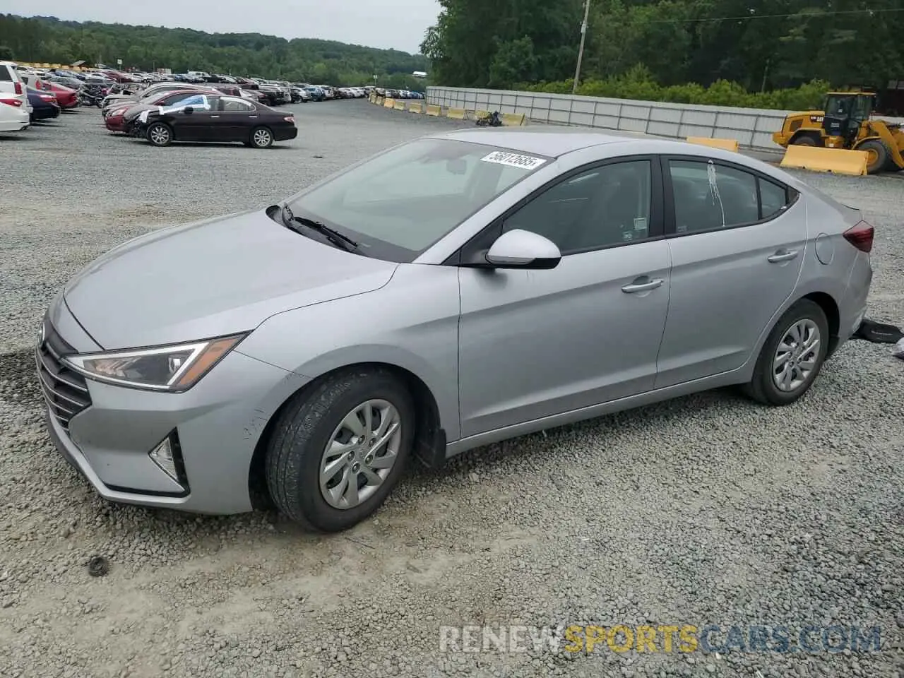 1 Photograph of a damaged car KMHD74LF4LU928228 HYUNDAI ELANTRA 2020