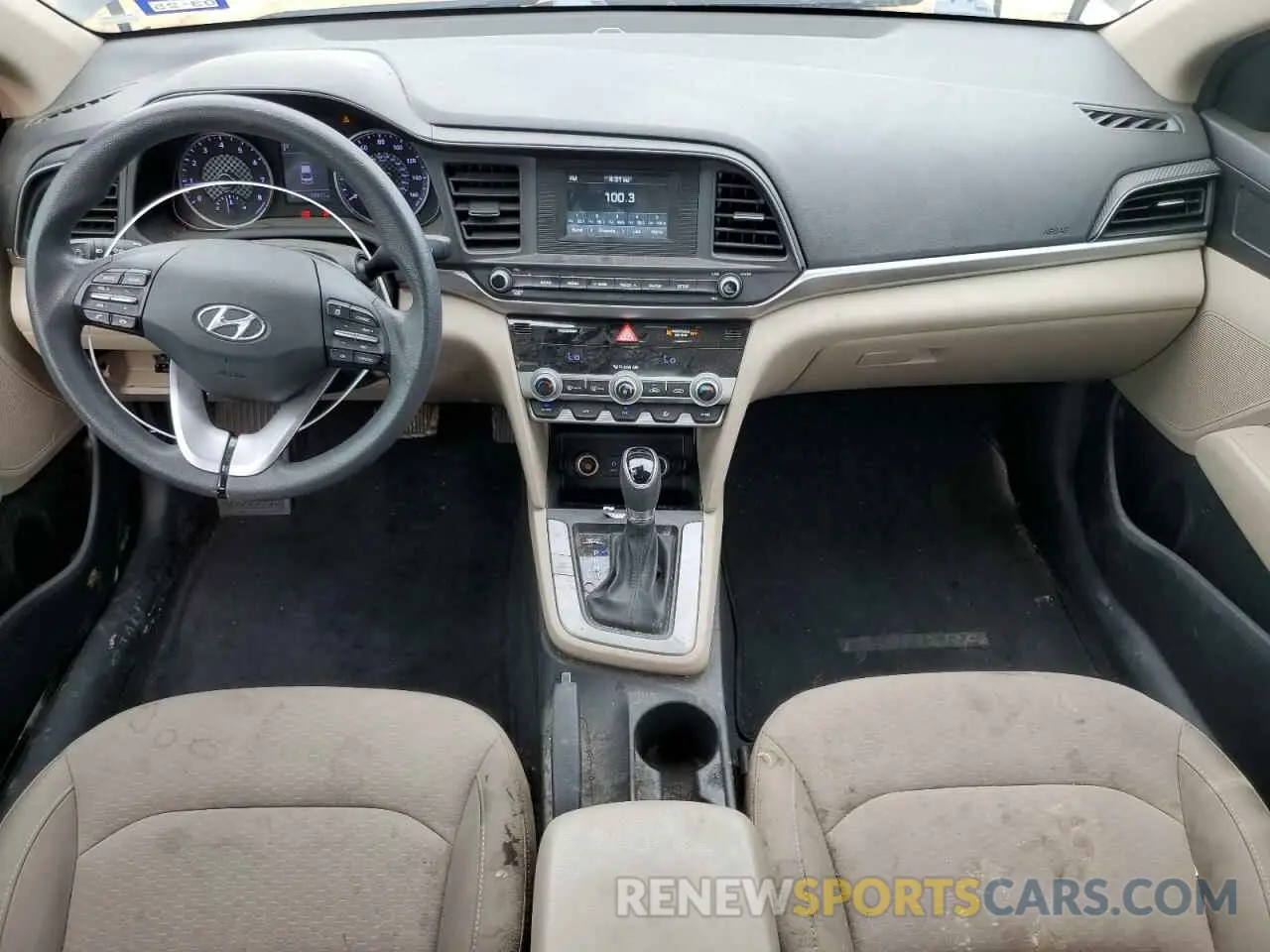 8 Photograph of a damaged car KMHD74LF4LU944140 HYUNDAI ELANTRA 2020