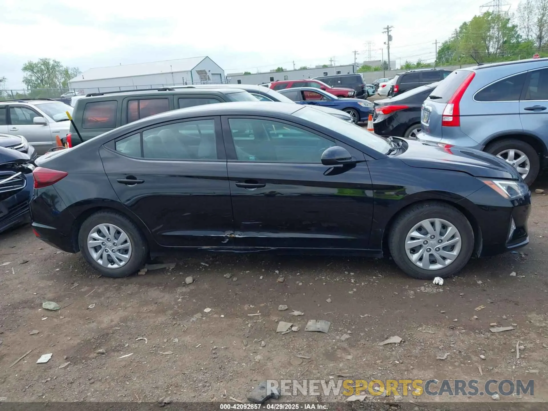 13 Фотография поврежденного автомобиля KMHD74LF5LU971931 HYUNDAI ELANTRA 2020