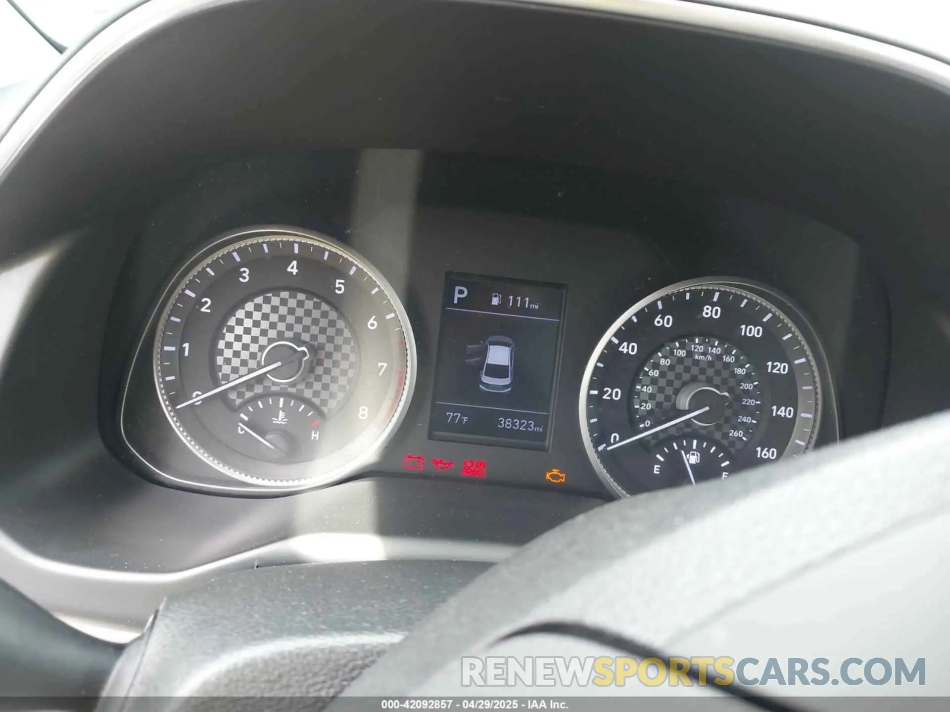 7 Фотография поврежденного автомобиля KMHD74LF5LU971931 HYUNDAI ELANTRA 2020