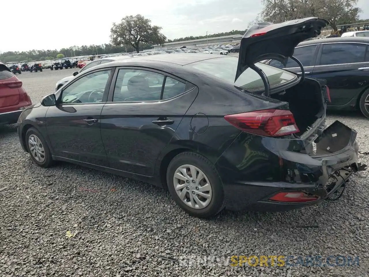 2 Photograph of a damaged car KMHD74LF6LU105669 HYUNDAI ELANTRA 2020