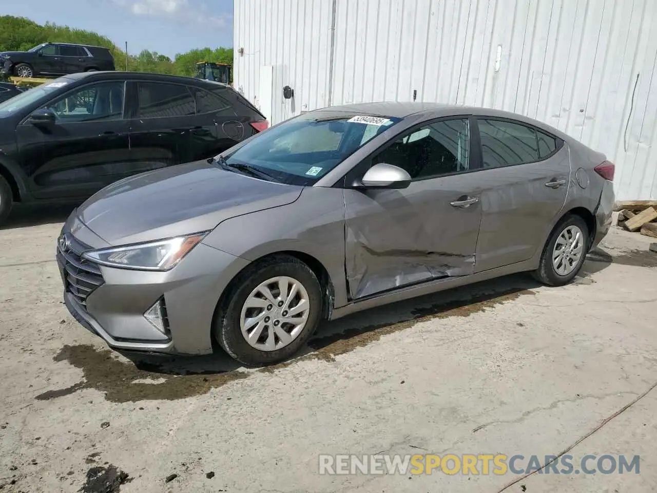 1 Photograph of a damaged car KMHD74LF6LU943894 HYUNDAI ELANTRA 2020