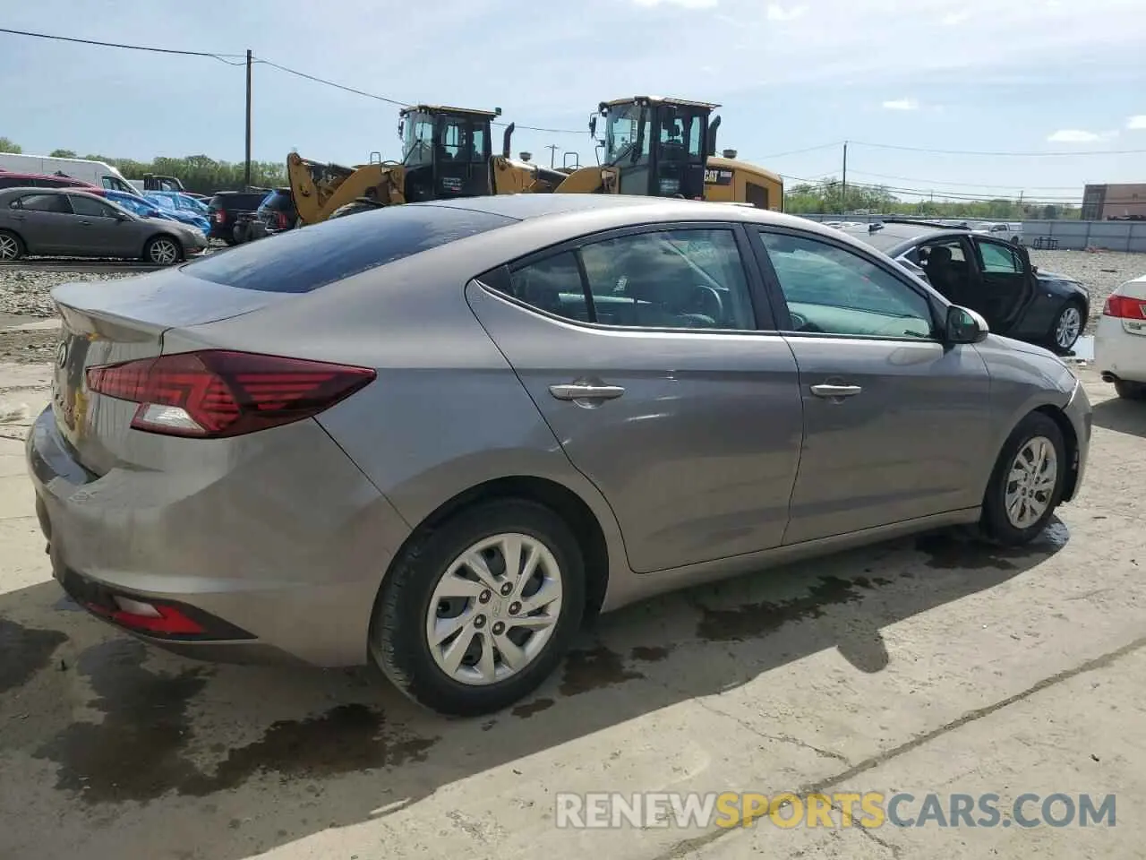 3 Photograph of a damaged car KMHD74LF6LU943894 HYUNDAI ELANTRA 2020