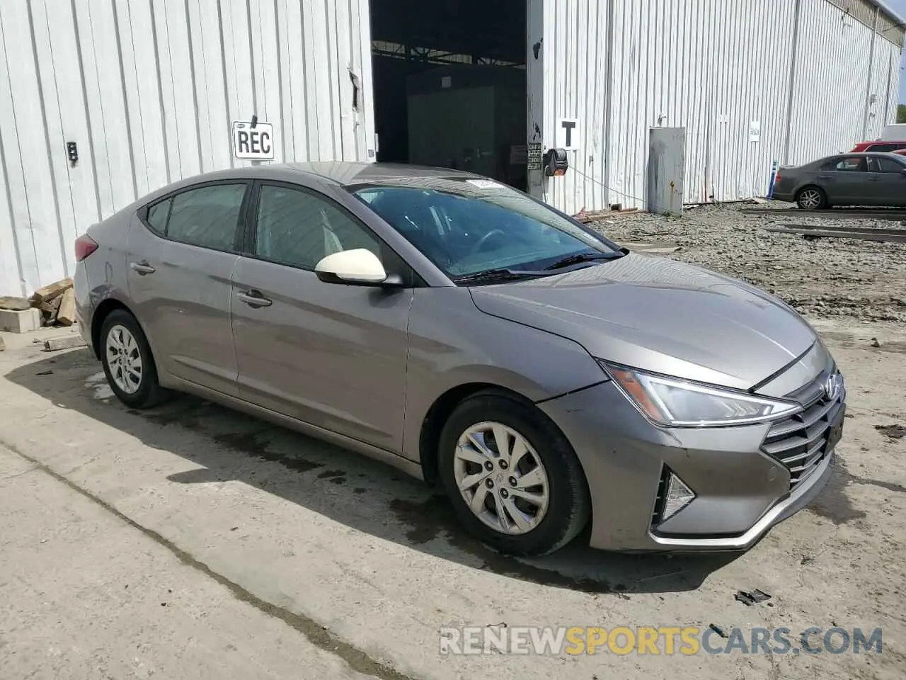 4 Photograph of a damaged car KMHD74LF6LU943894 HYUNDAI ELANTRA 2020