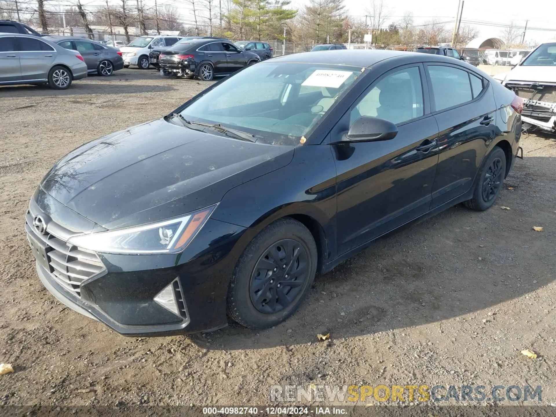 2 Фотография поврежденного автомобиля KMHD74LF6LU997924 HYUNDAI ELANTRA 2020