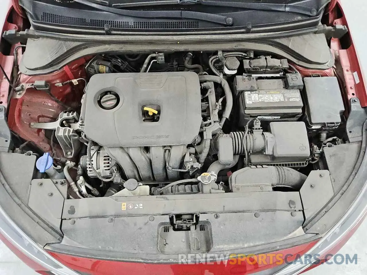 11 Photograph of a damaged car KMHD74LF7LU013552 HYUNDAI ELANTRA 2020